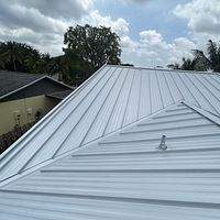 24ga 1.5" Mechanical Seam Mill Finish  by Total Roofing System The Metal Roof Experts