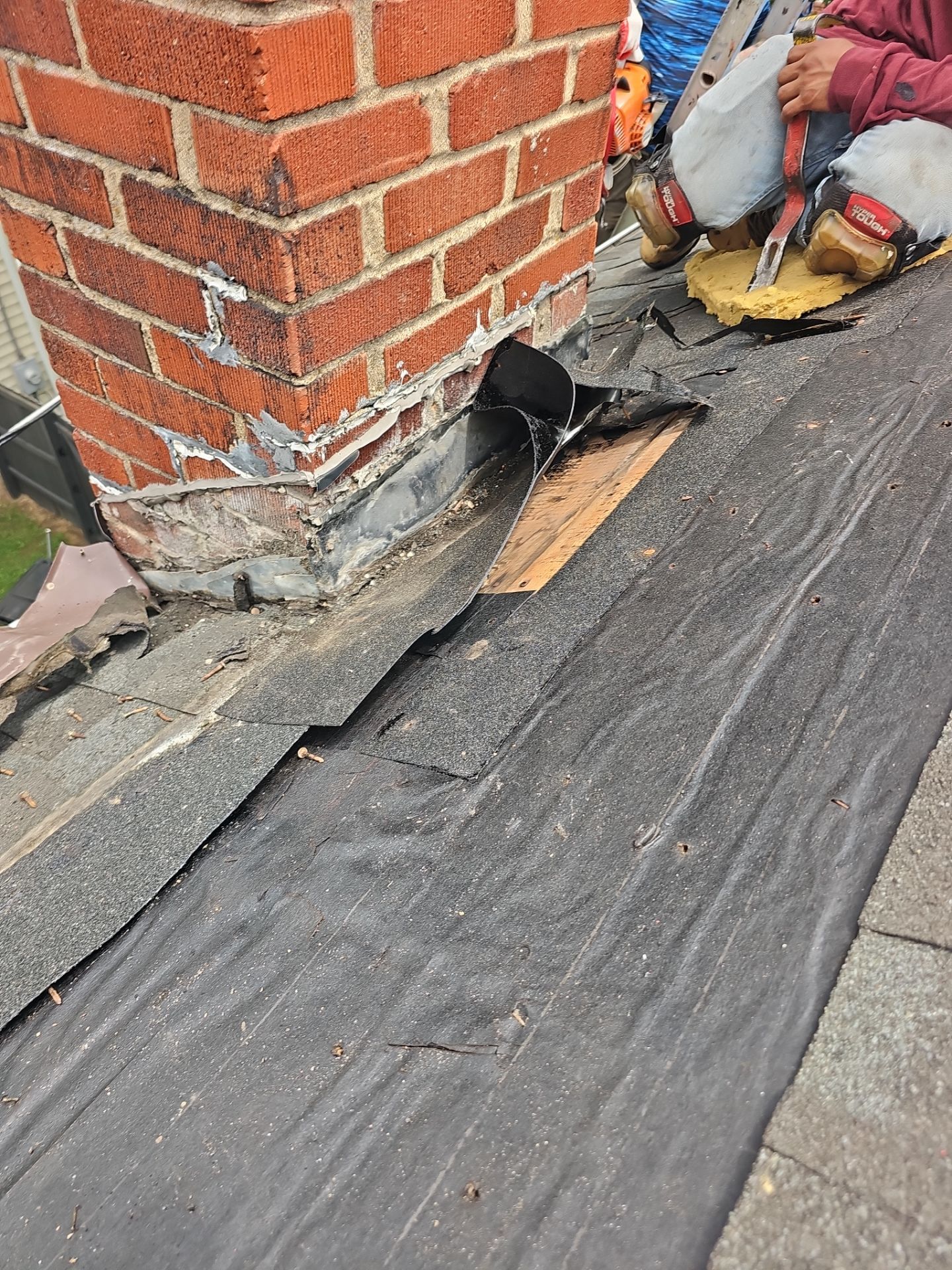 Roof Repair - Chimney and Vent Flashing by Winchester Roofing