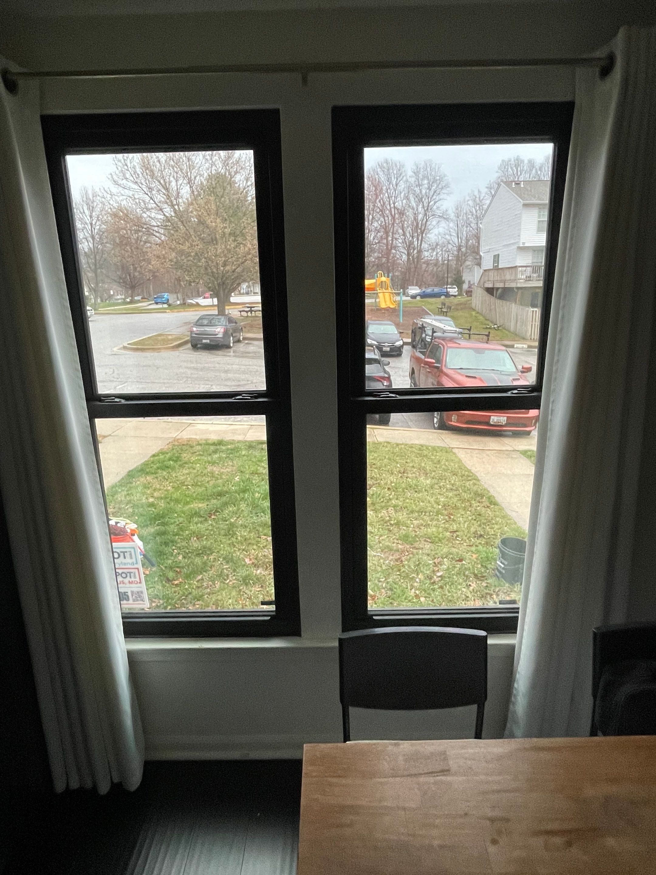 Black inside and black outside PROVIA windows by Window Depot of Annapolis