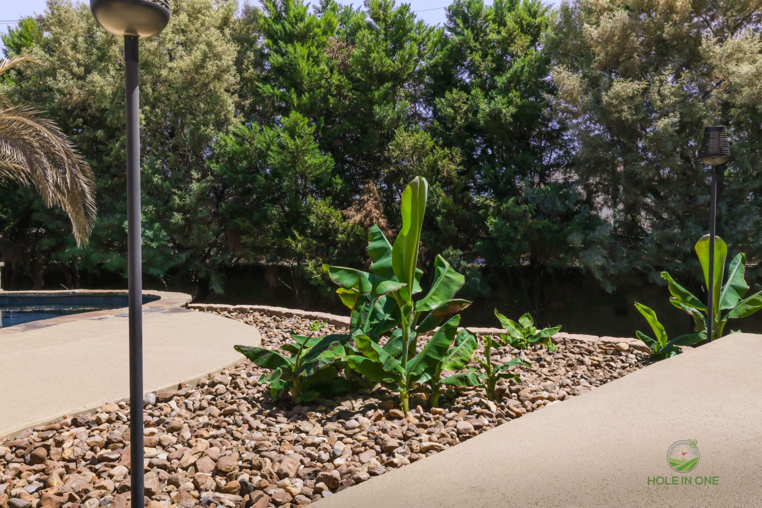 Belgard Paver Walkway, Rock Beds & Wax Myrtles | Far West Side, San Antonio TX by Hole In One Lawns, LLC