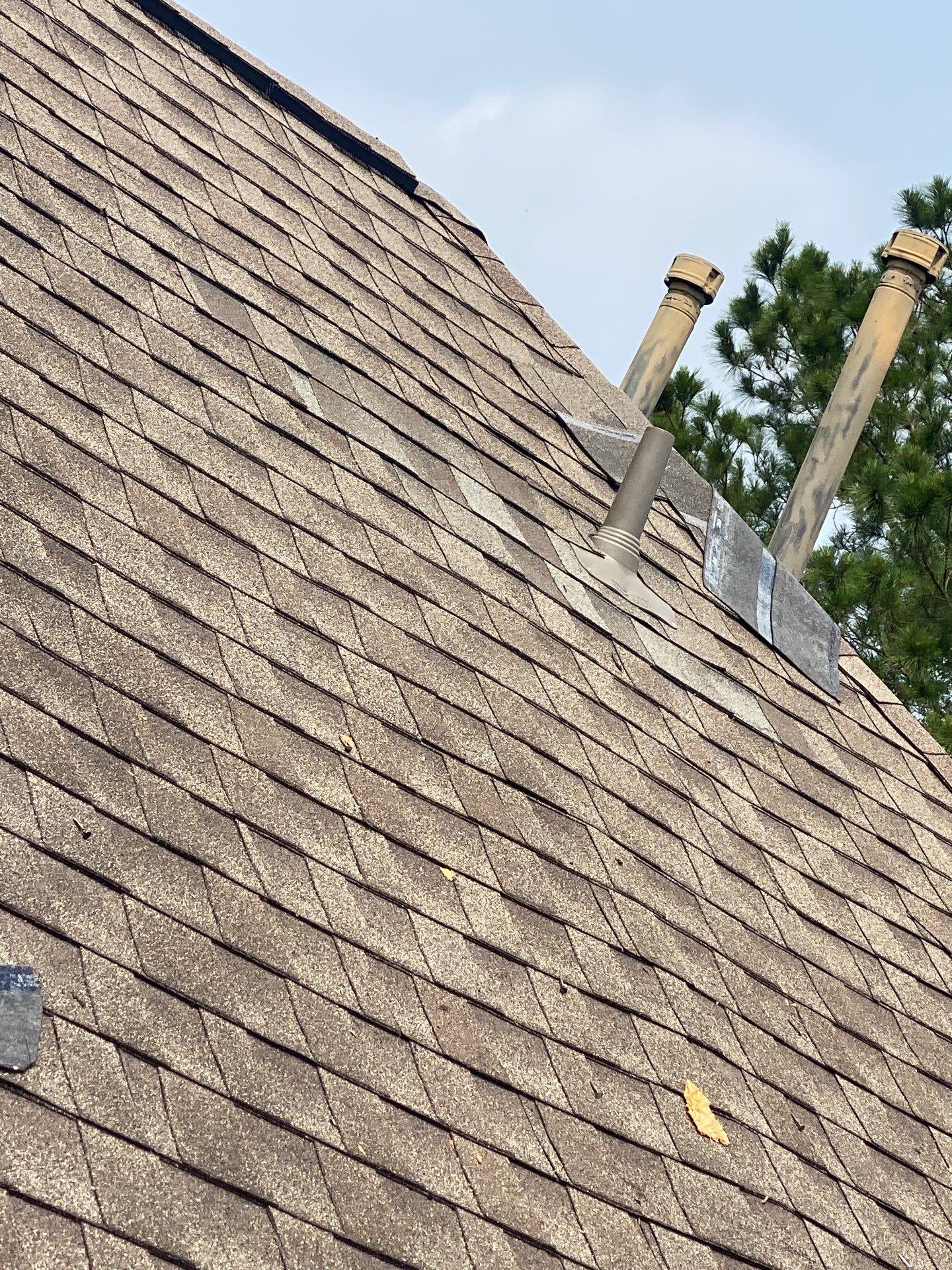 Hail Damage using Owen's Corning Duration (Lifetime) Shingles by Roof Repair Company