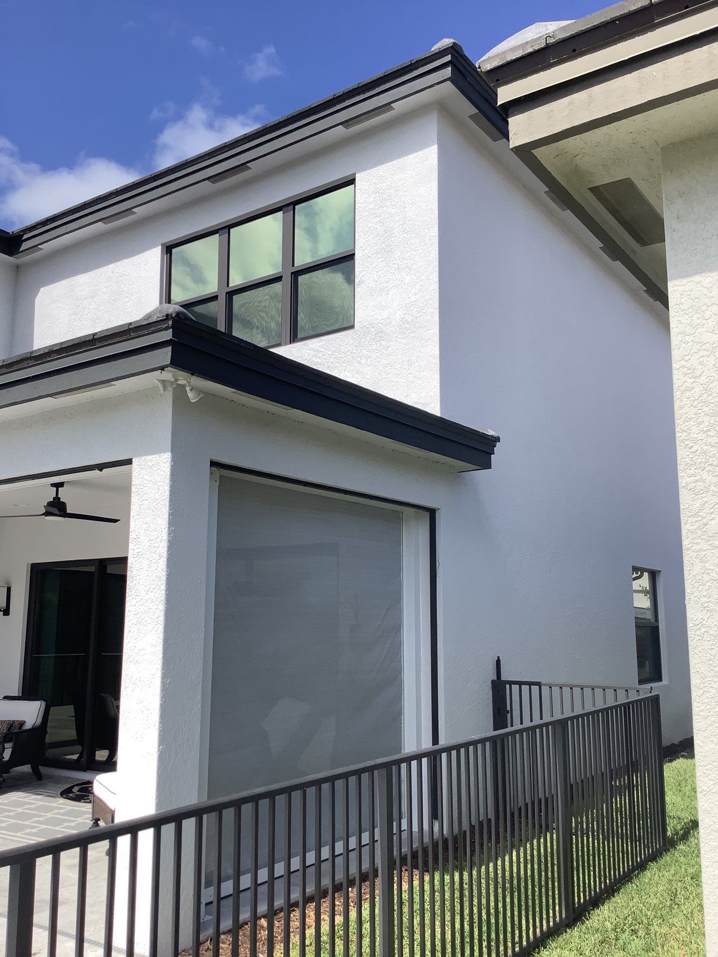 Splash Guard Gutters for Estero FL Rooflines by Gutter Professors