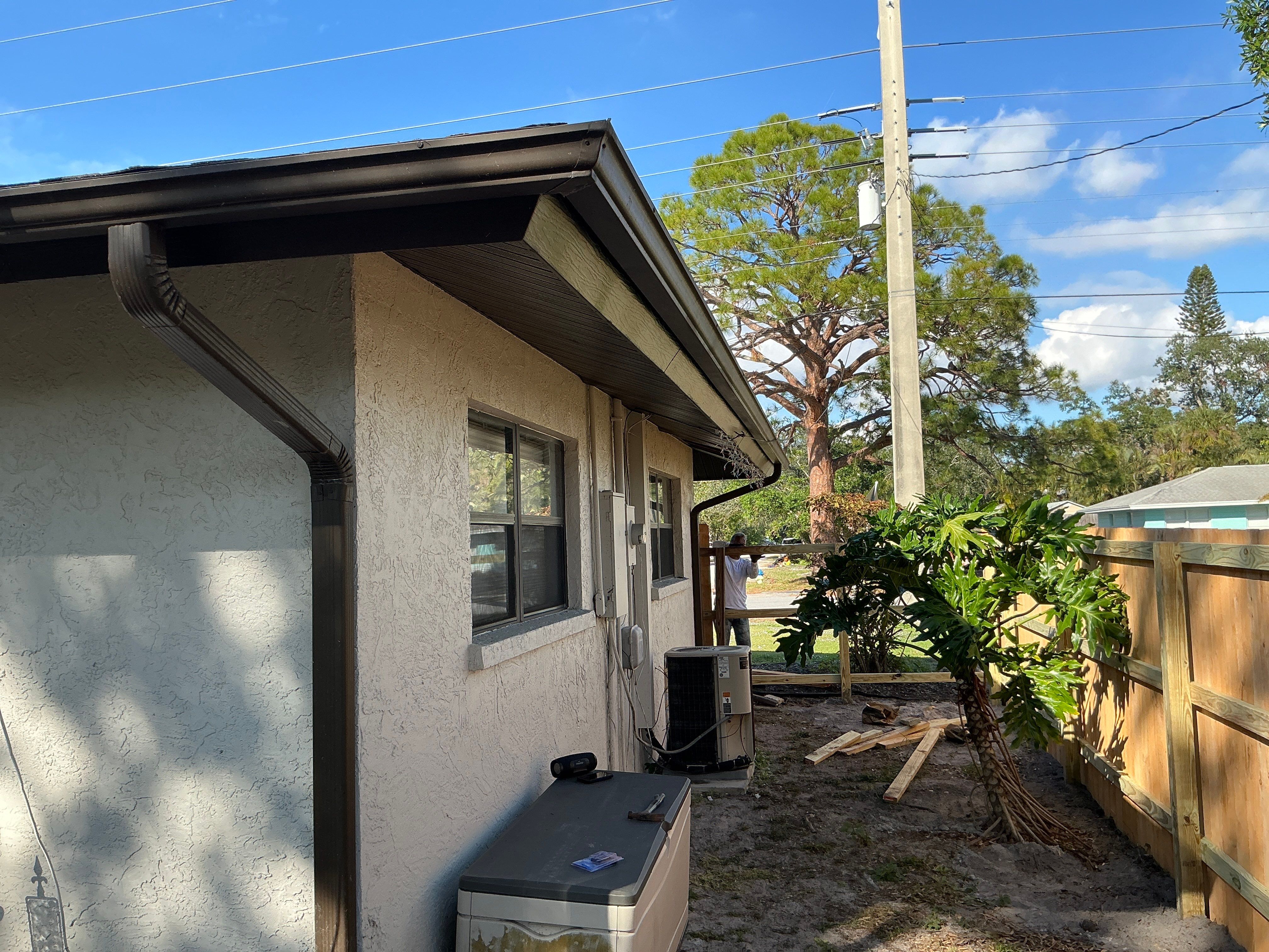 All New Soffit Installation in Sarasota FL by Gutter Professors