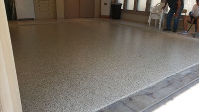Fort Dodge Driftwood Garage Floor Coating