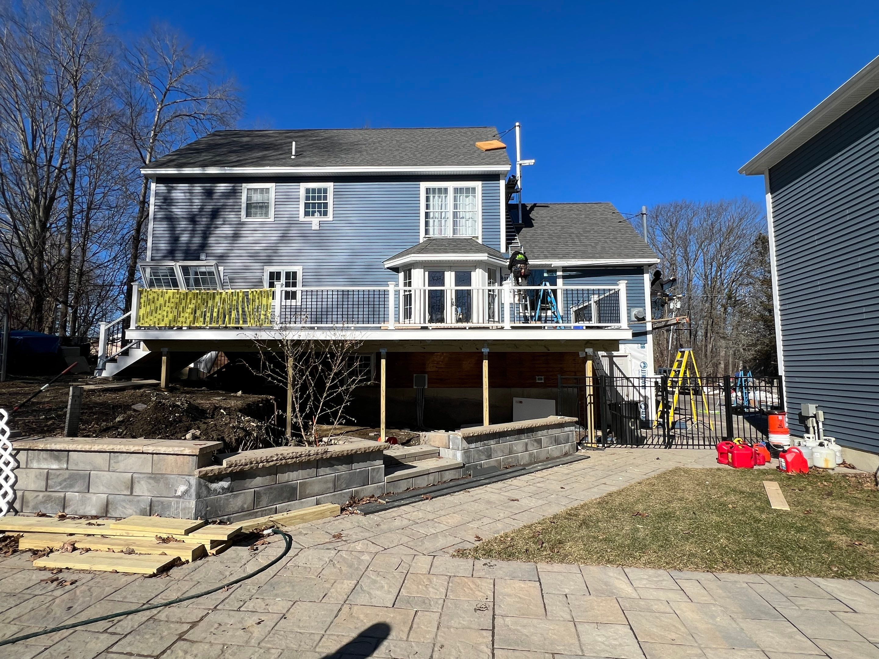 Exterior Transformation in Portsmouth New Hampshire by Tall pine roofing