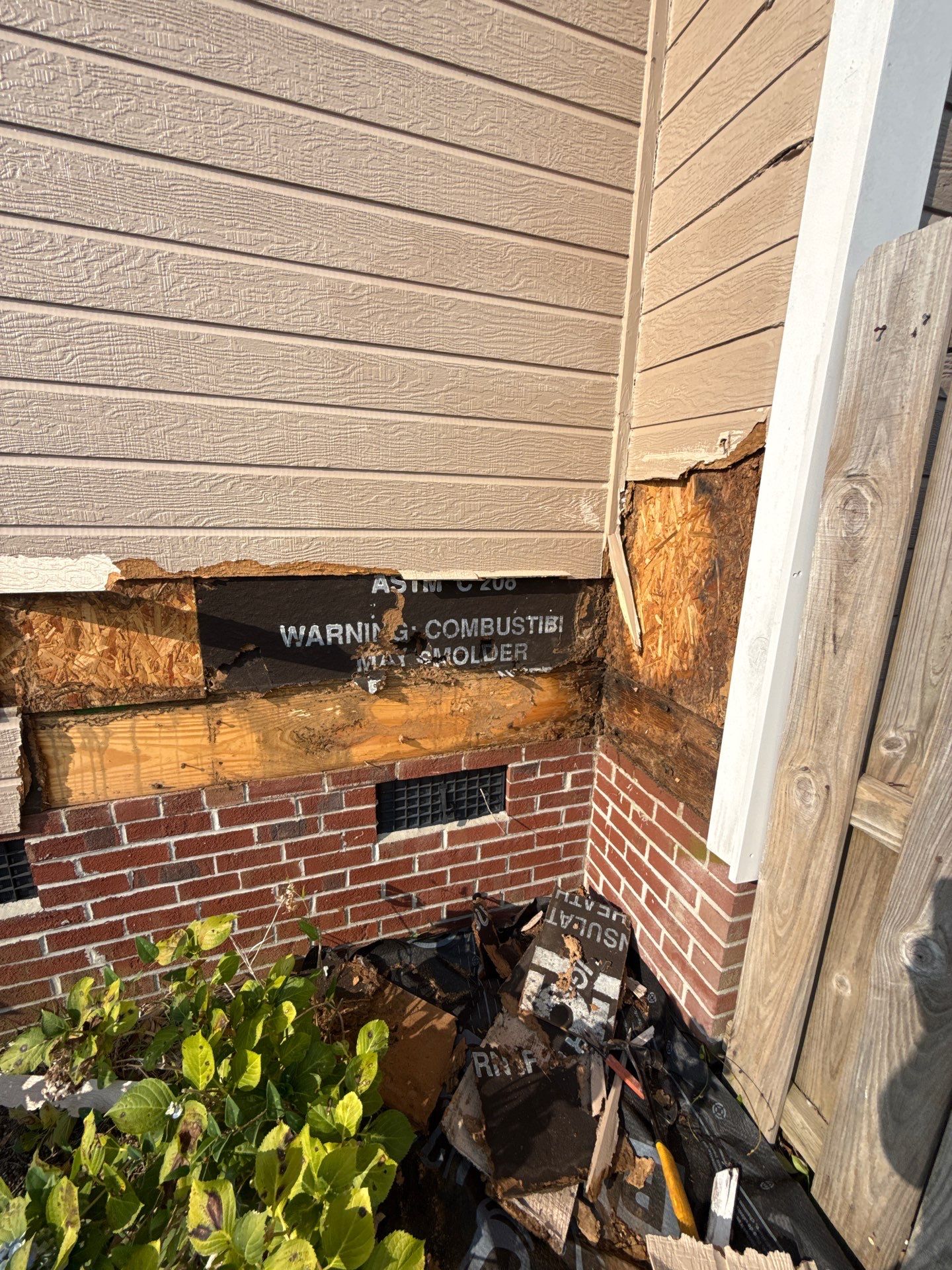Rot Repair  by Karcher Roofing & Construction