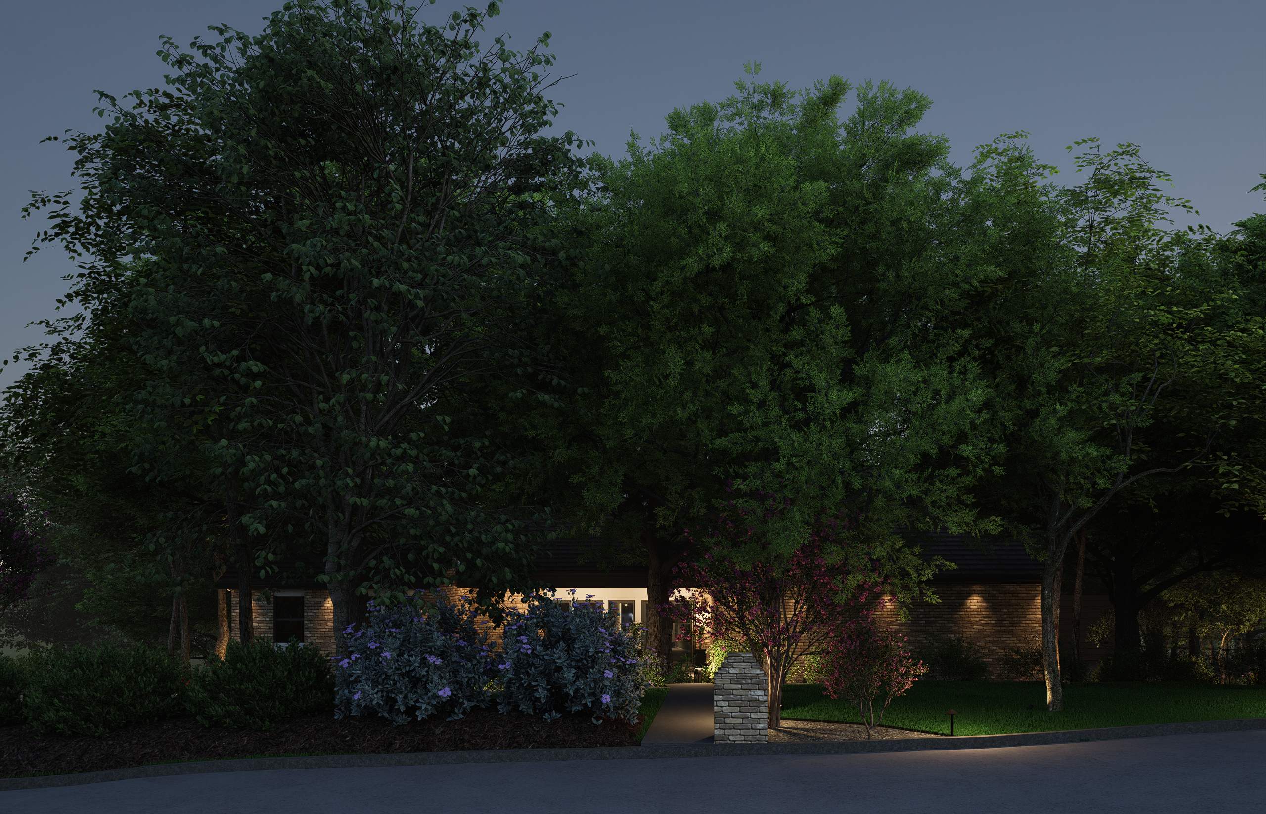 3D Design Render, Fair Oaks Ranch TX by Hole In One Lawns, LLC