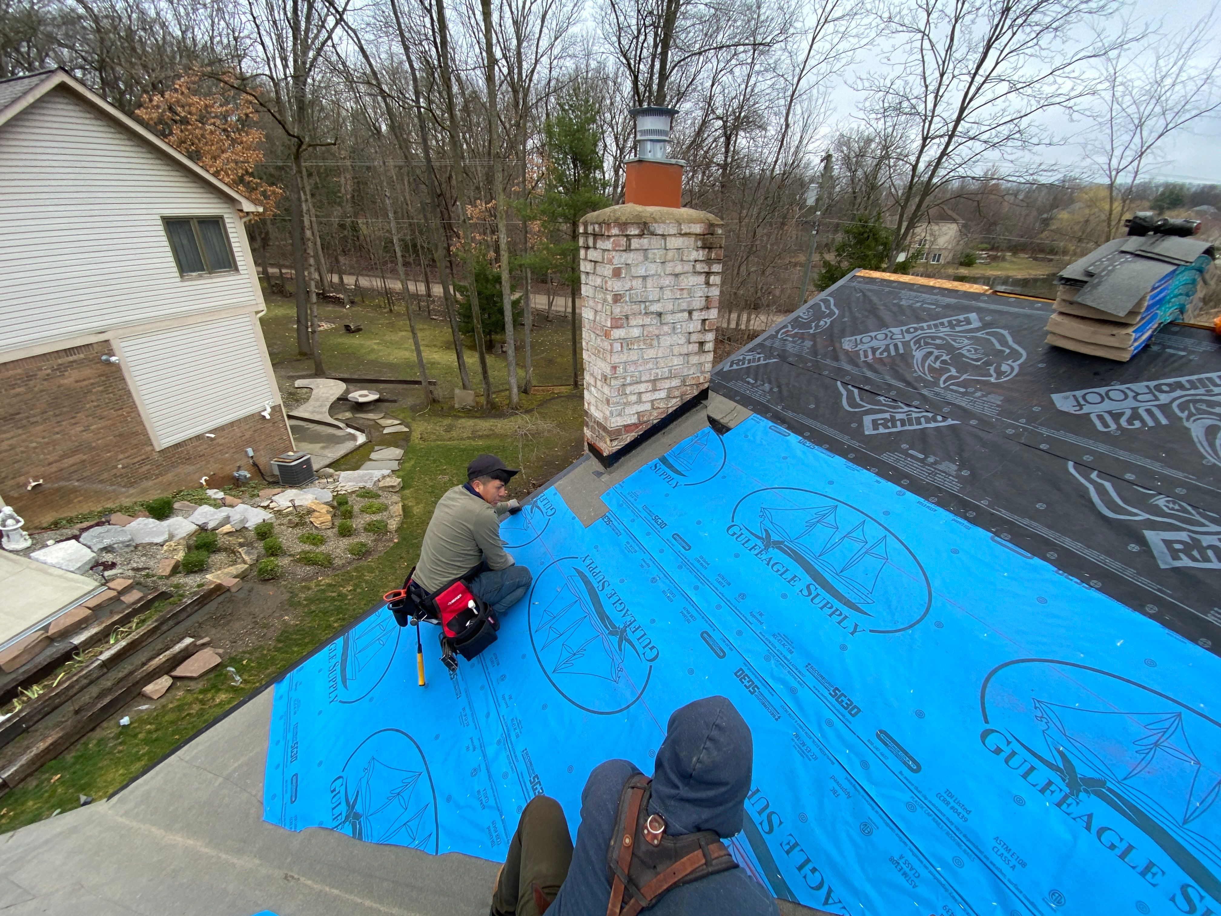 Roof Replacement using CertainTeed Landmark by 180 Contractors