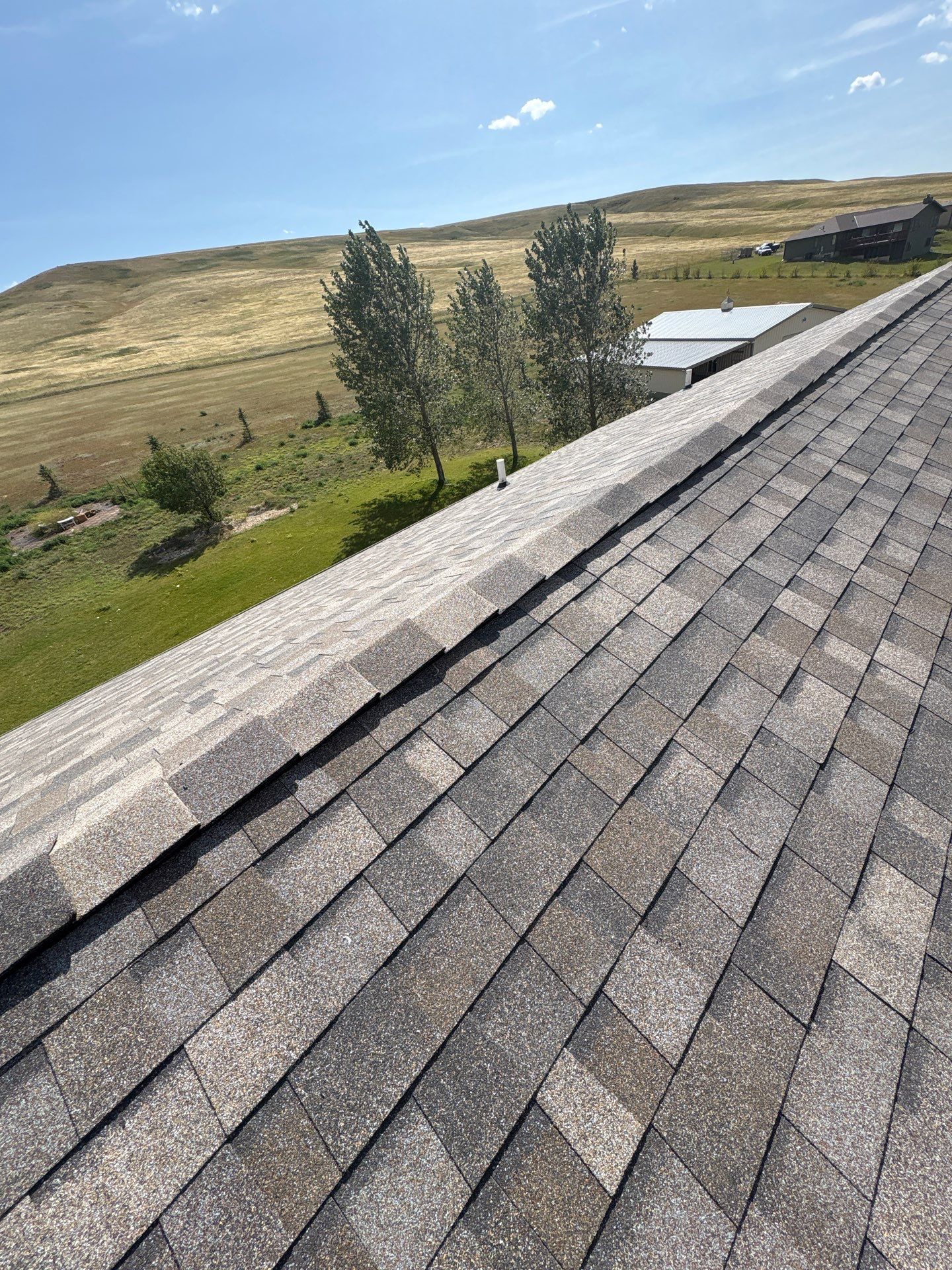 Owens Corning Architectural Shingle Roof Replacement in Great Falls by KQC Roofing
