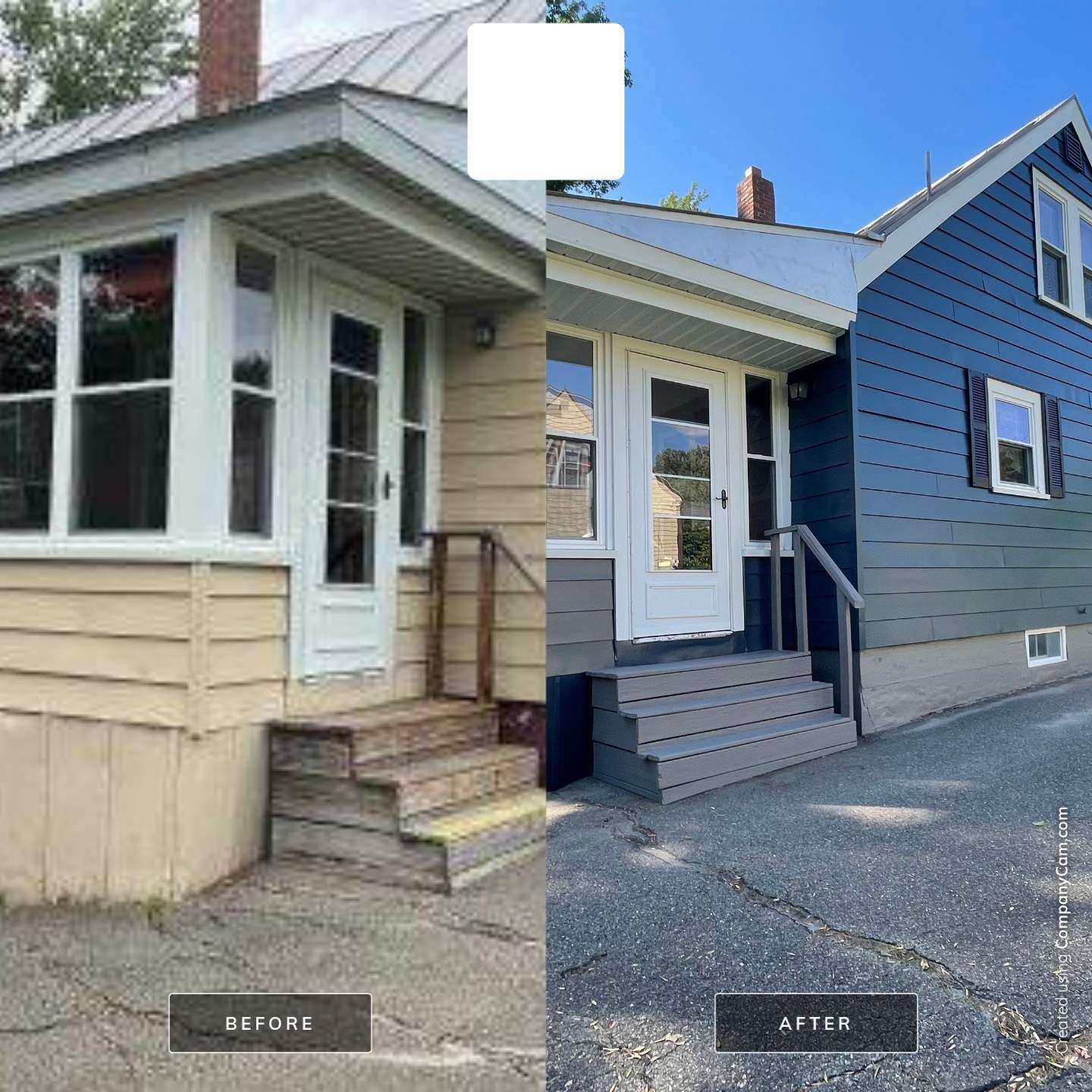 Complete Exterior Painting and Color Transformation in Waterville by Picture Perfect Pro Painting