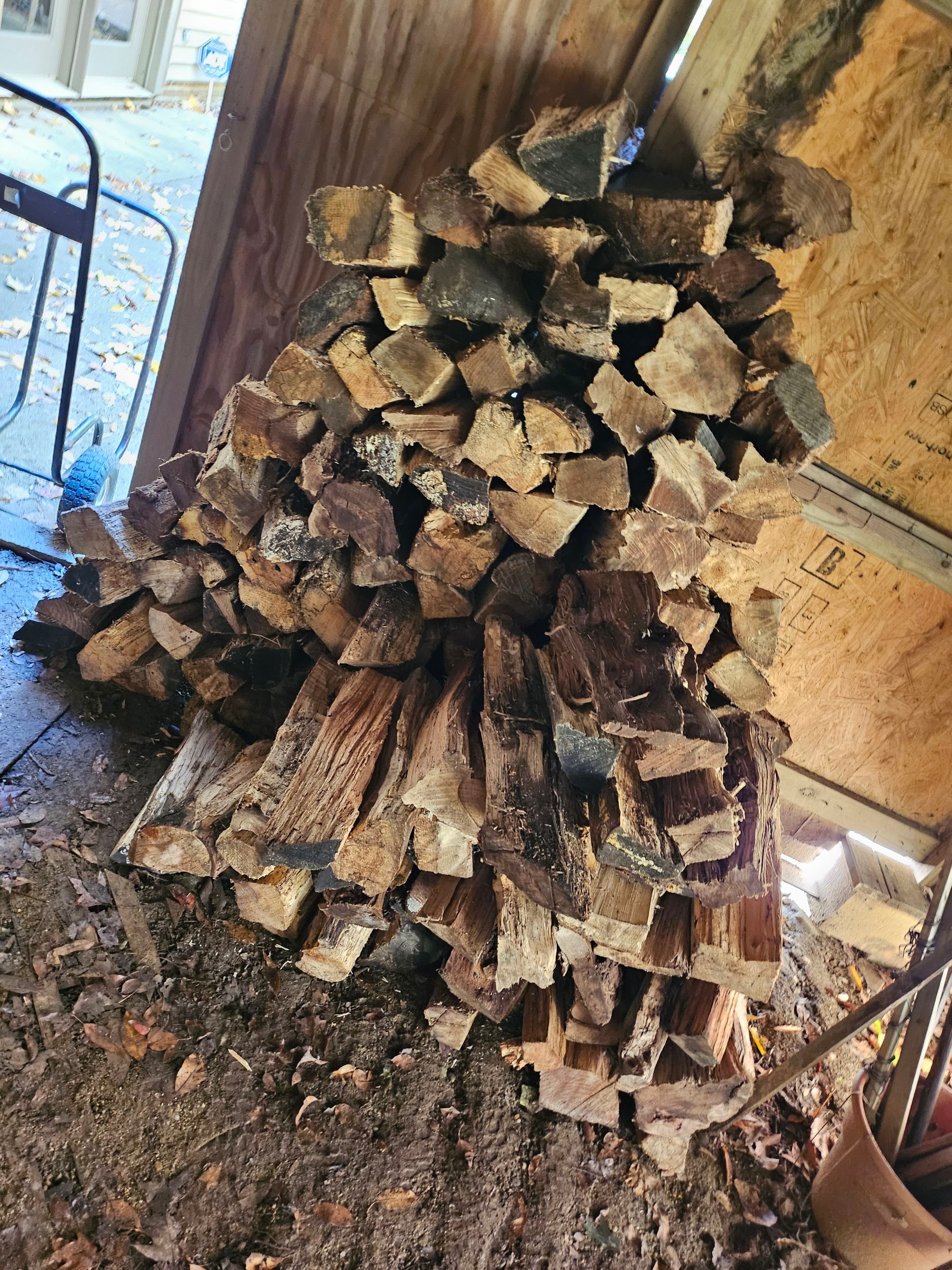 Firewood Delivery  using Seasoned Firewood by Mike Jones & Sons Tree Service LLC 