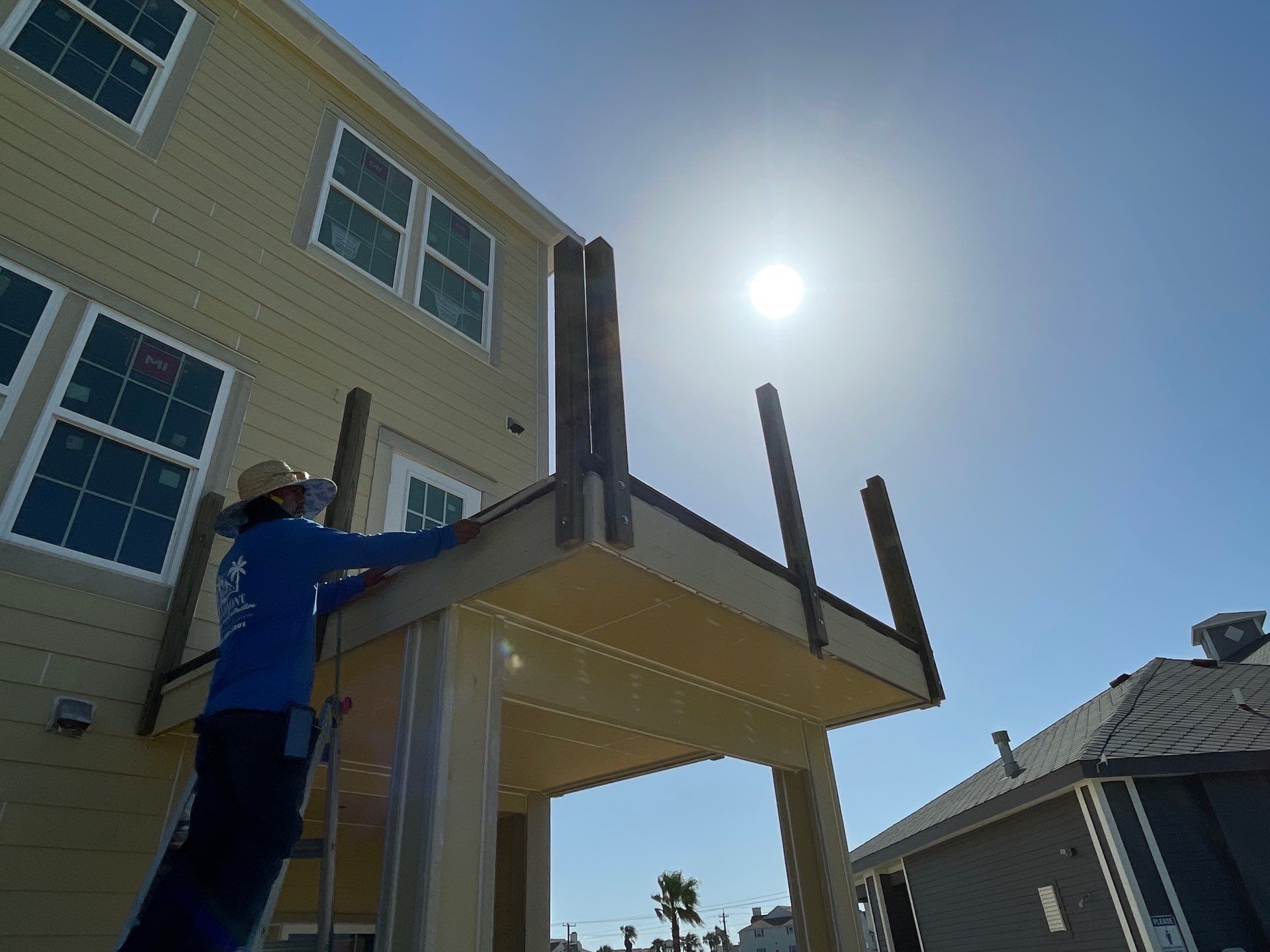 Big O'l Beach Problem.  by Bayfront Roofing and Construction