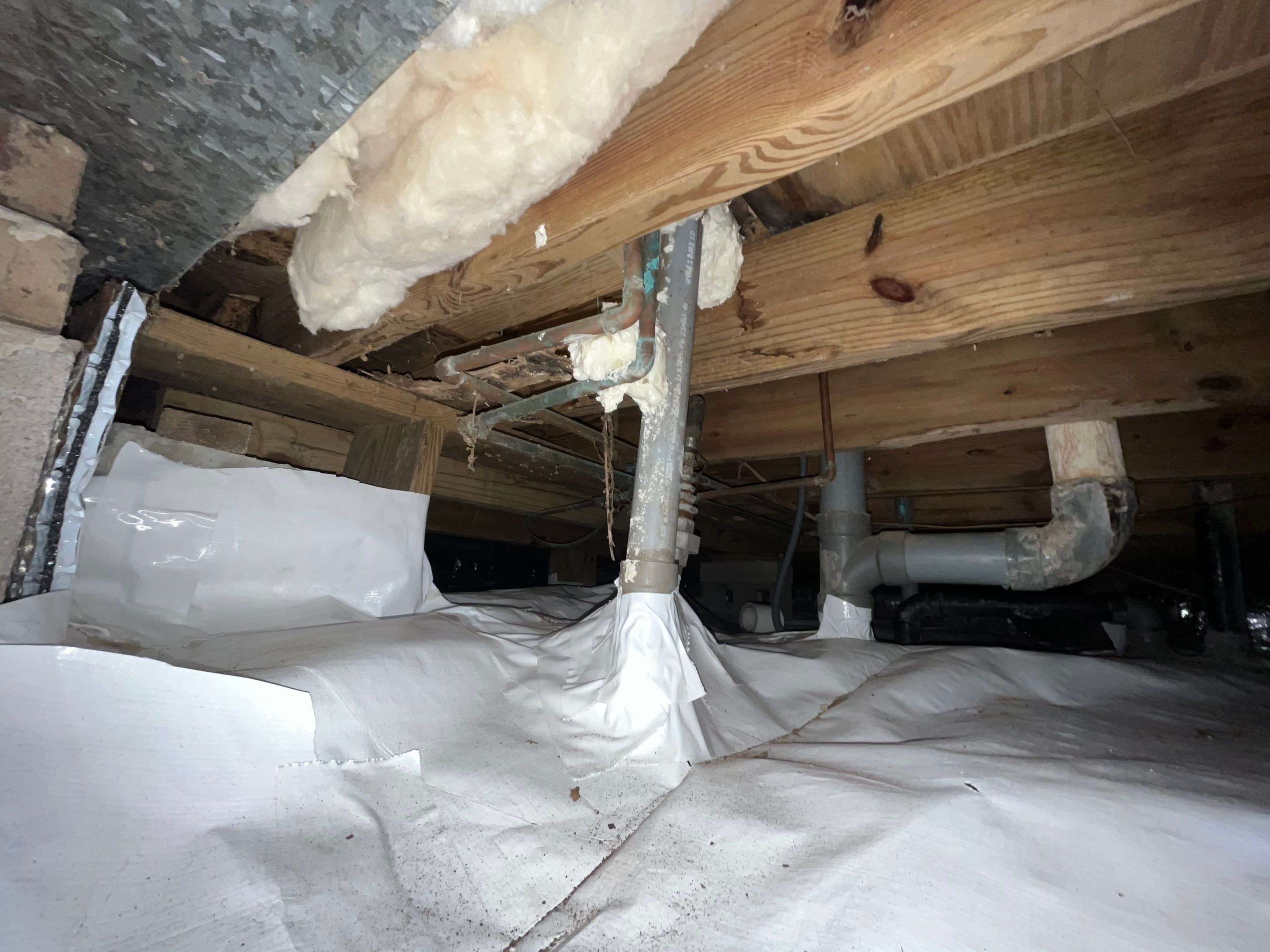 Impact Choice Encapsulation on a low crawlspace. by Impact Crawlspace