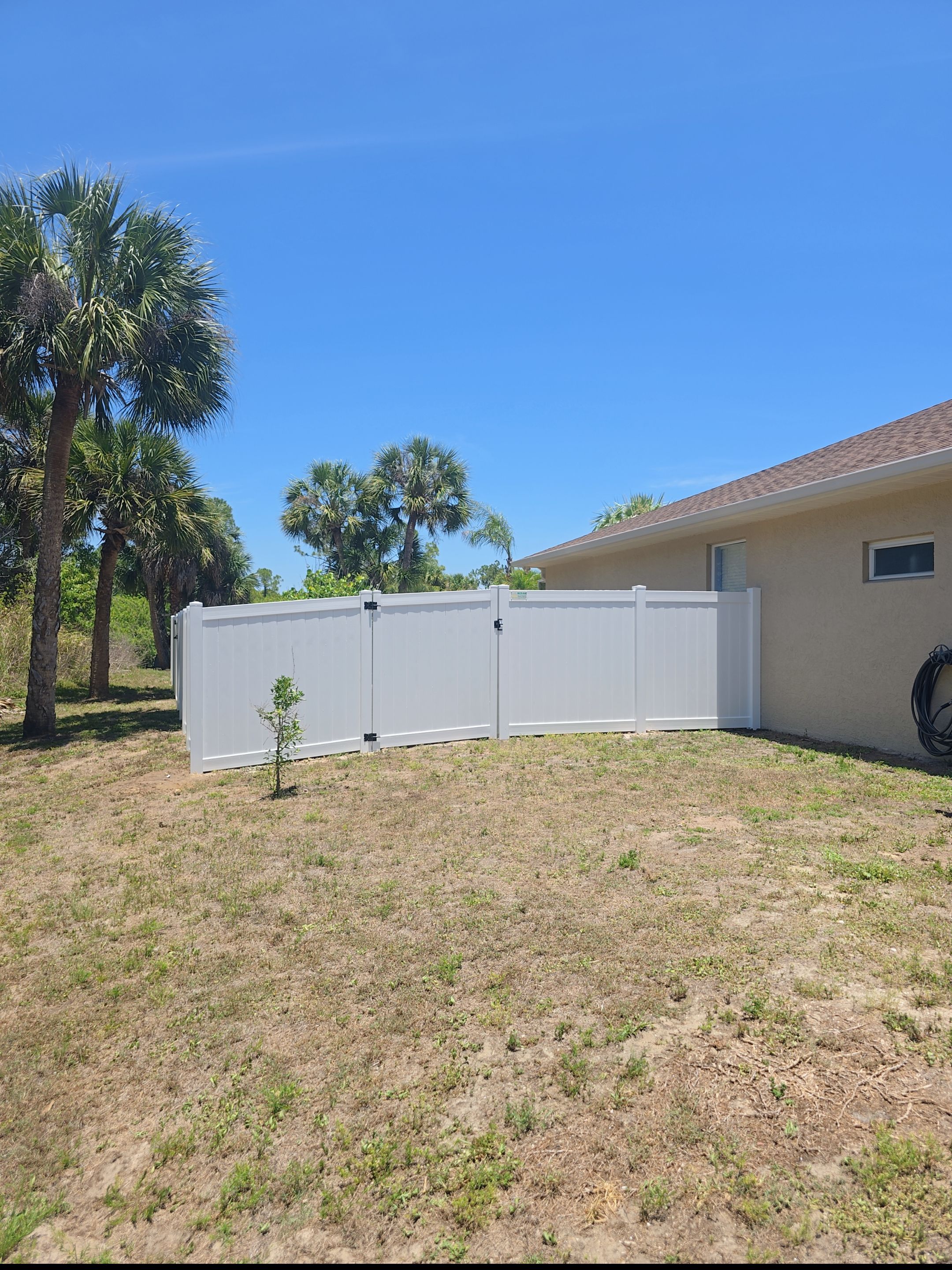 Vinyl Fence in North Port by True Fence LLC