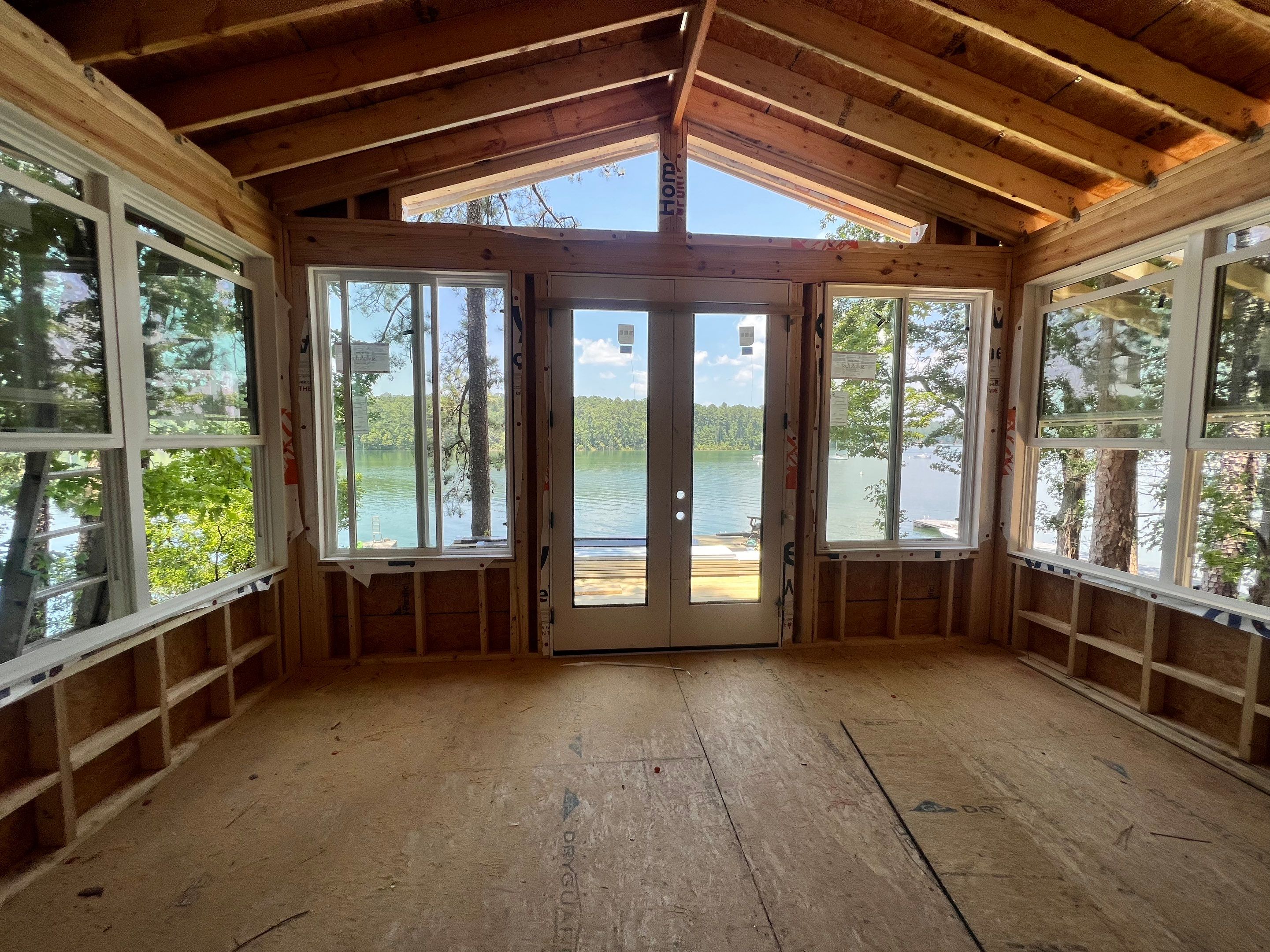 Lakefront Room Addition and Custom Deck Build in Acworth by Swift Home Renovations 