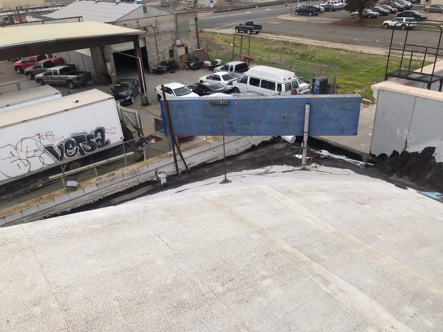 Spray foam and coatings using Conklin Benchmark/PUMA XL coatings and spray foam by Straight Edge Roofing Inc