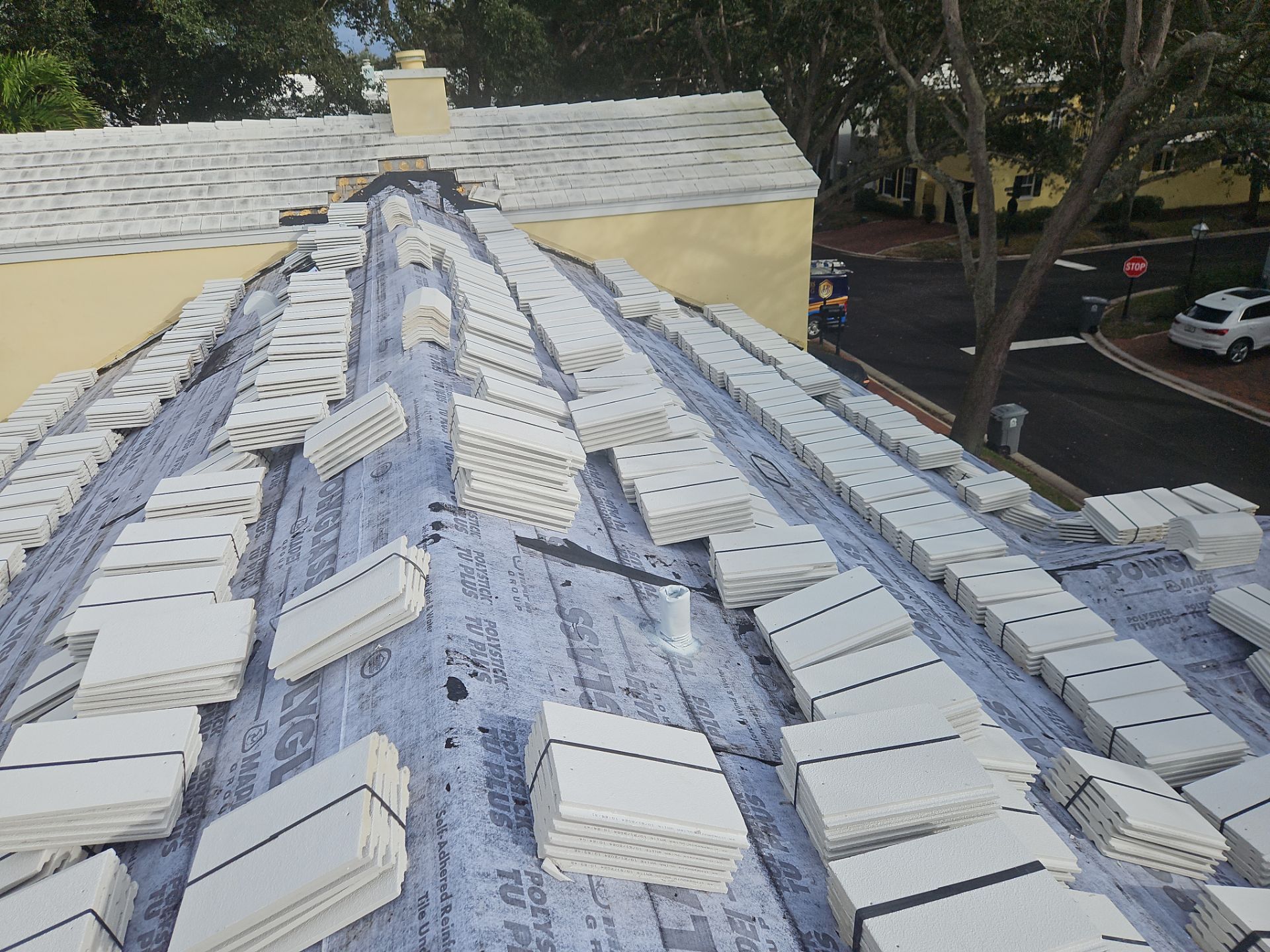 Residential Roofing Installation using WestLake Roofing Tile by BLUES BROTHERS ROOFING
