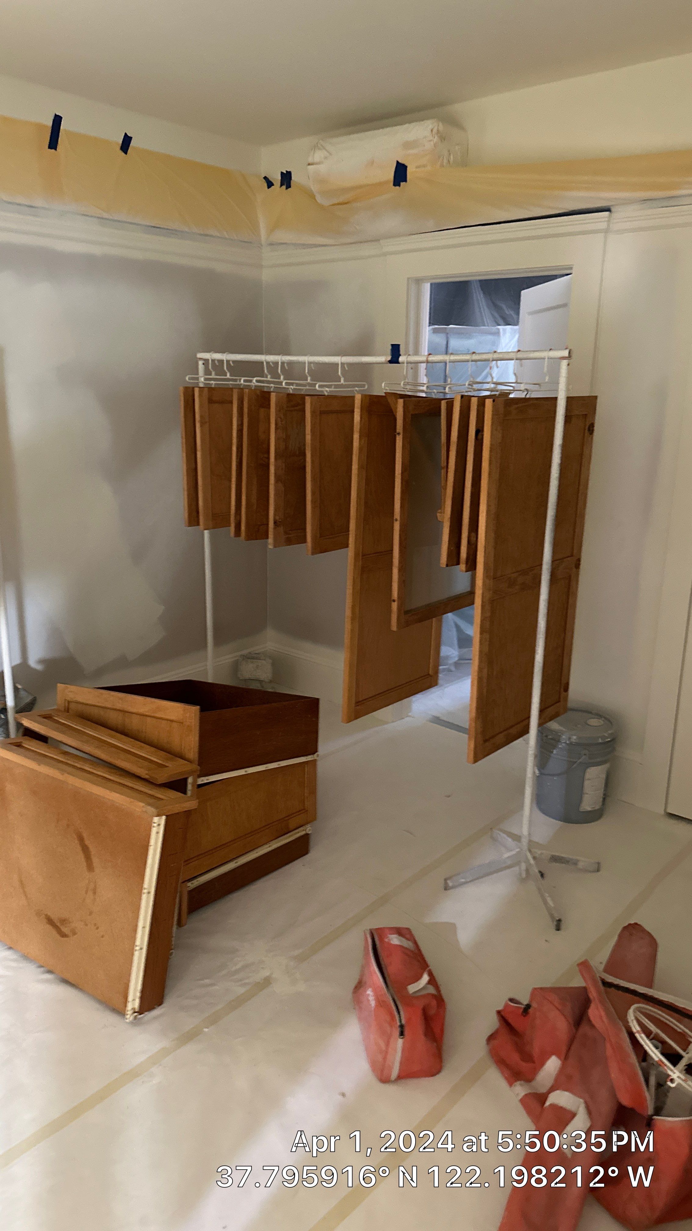 Prep work  by Herrera’s Bay Area Painting inc.