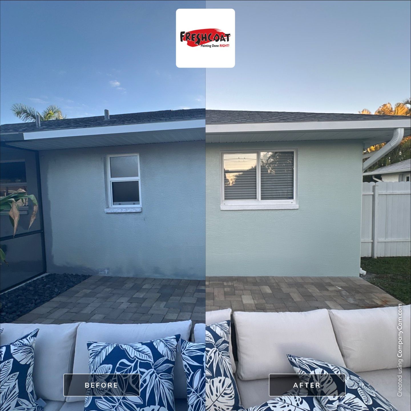 Residential Exterior Painting by Fresh Coat Painters North Fort Myers & Punta Gorda