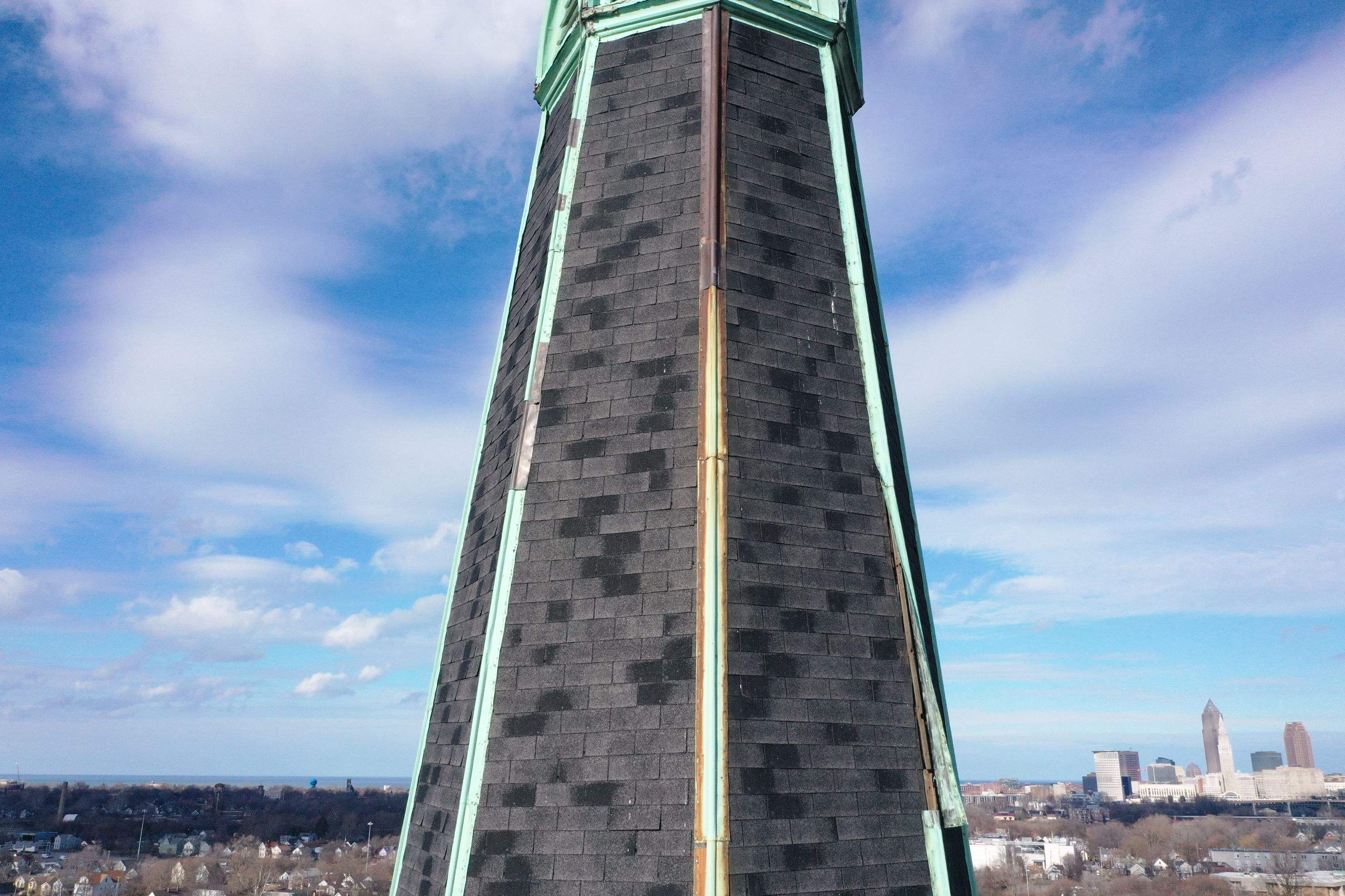 Drone Inspection by Absolute Roofing and Construction