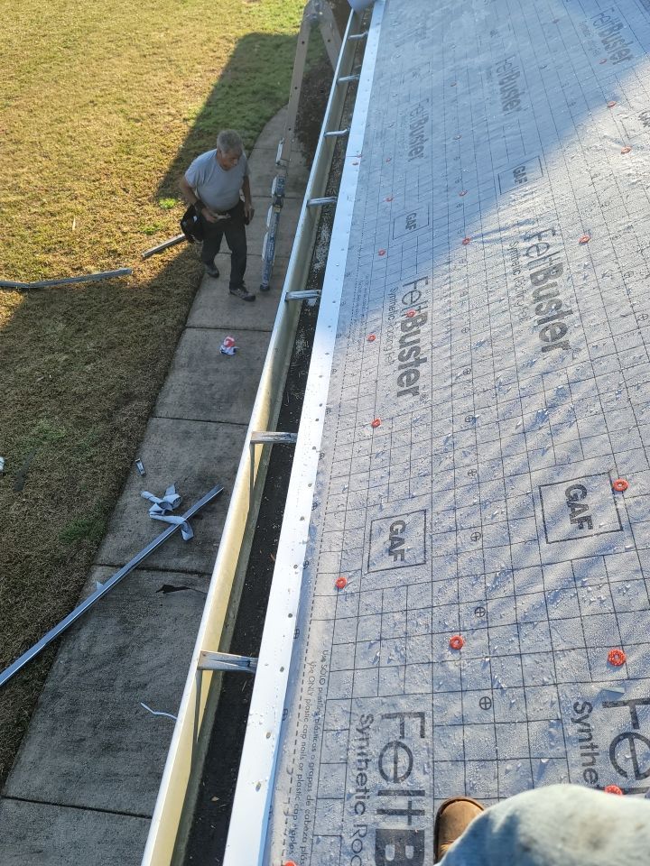 Residential Roofing Installation using Roof Replacement by American Roofing & Construction LLC