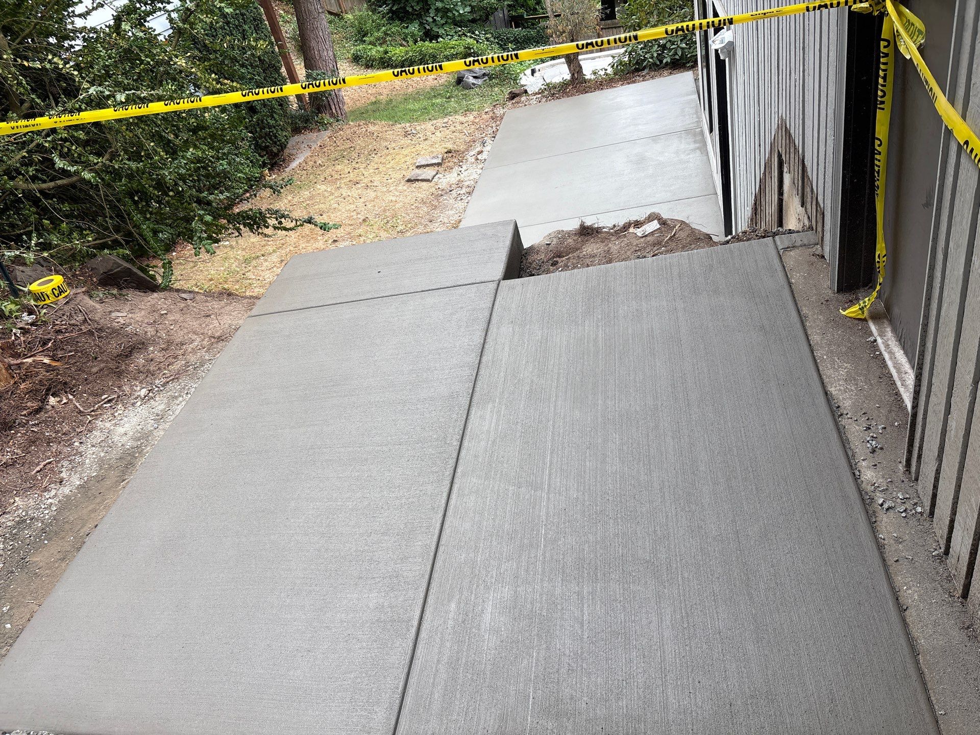 Backyard Concrete Patch Repair | Seattle  by Jireh Asphalt & Concrete Inc 