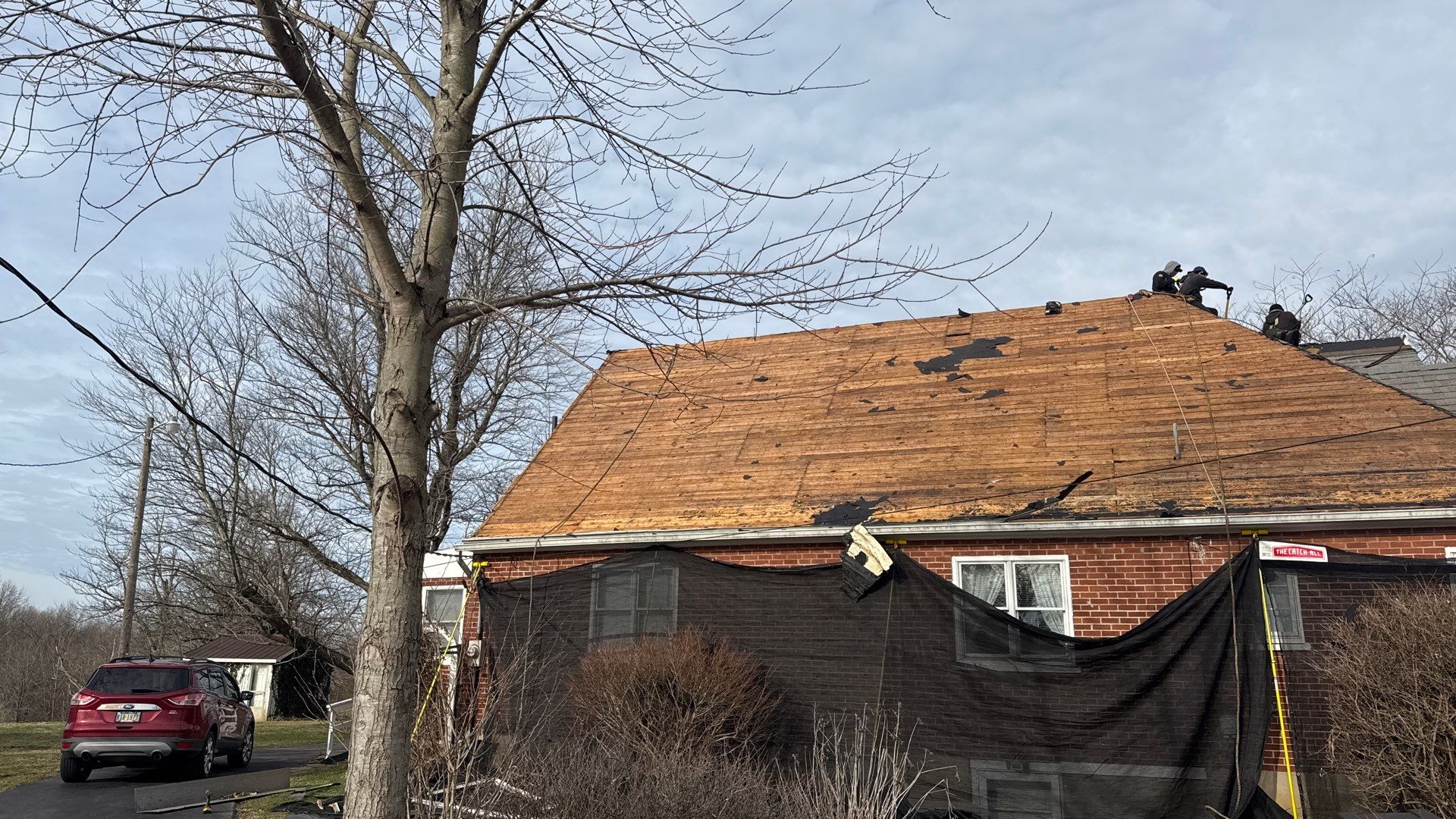 Residential Roofing Installation using Timberline HDZ Shingles - Pewter Gray by RoofX 