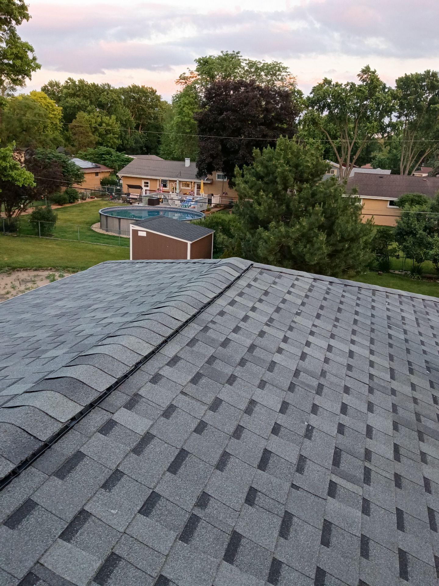 Full Residential Roof Replacement and Cupola Installation in Glen Ellyn by Pro Home Services Inc
