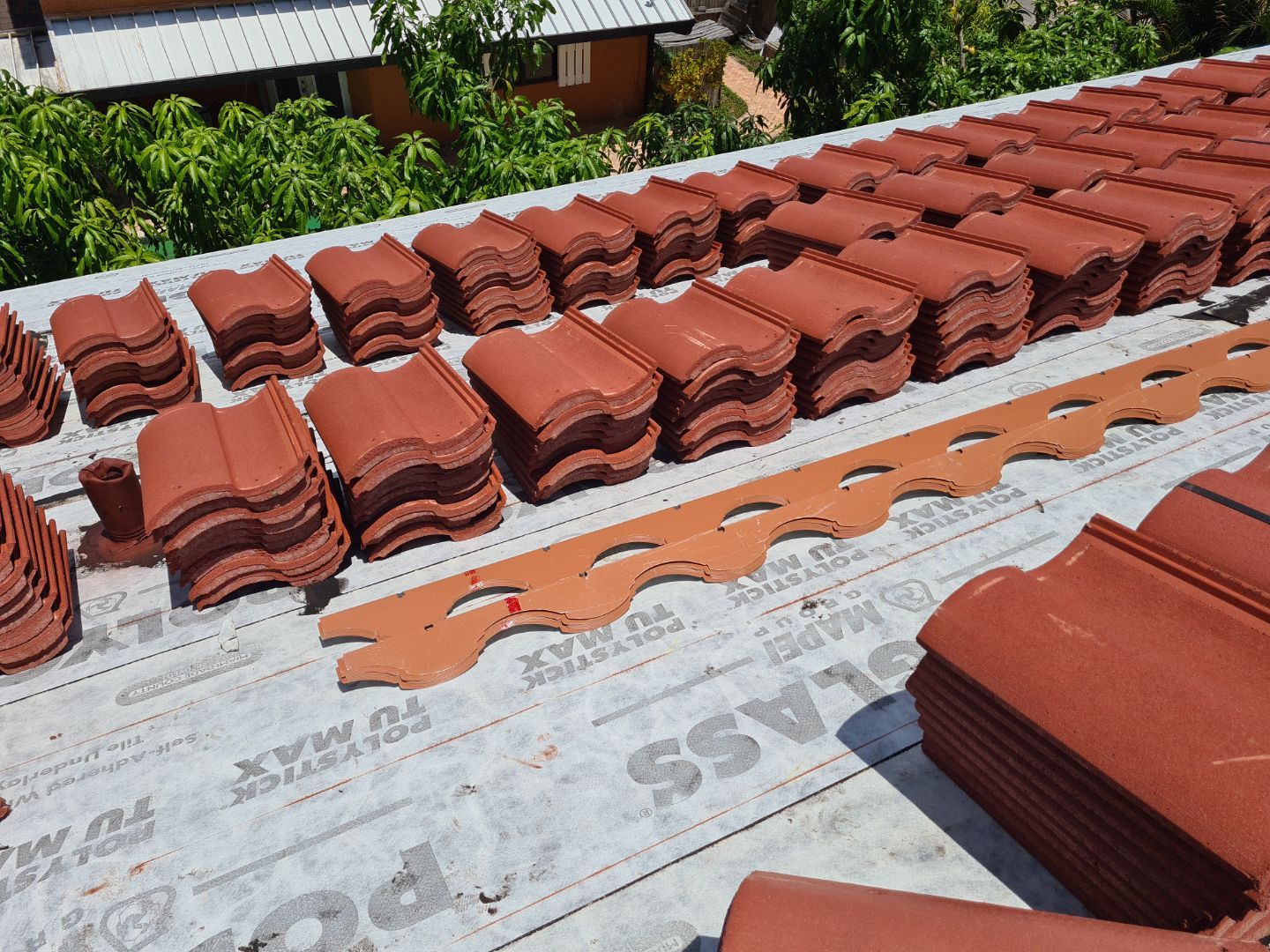 Residential Roofing Installation using Eagle Roofing Tile by BLUES BROTHERS ROOFING