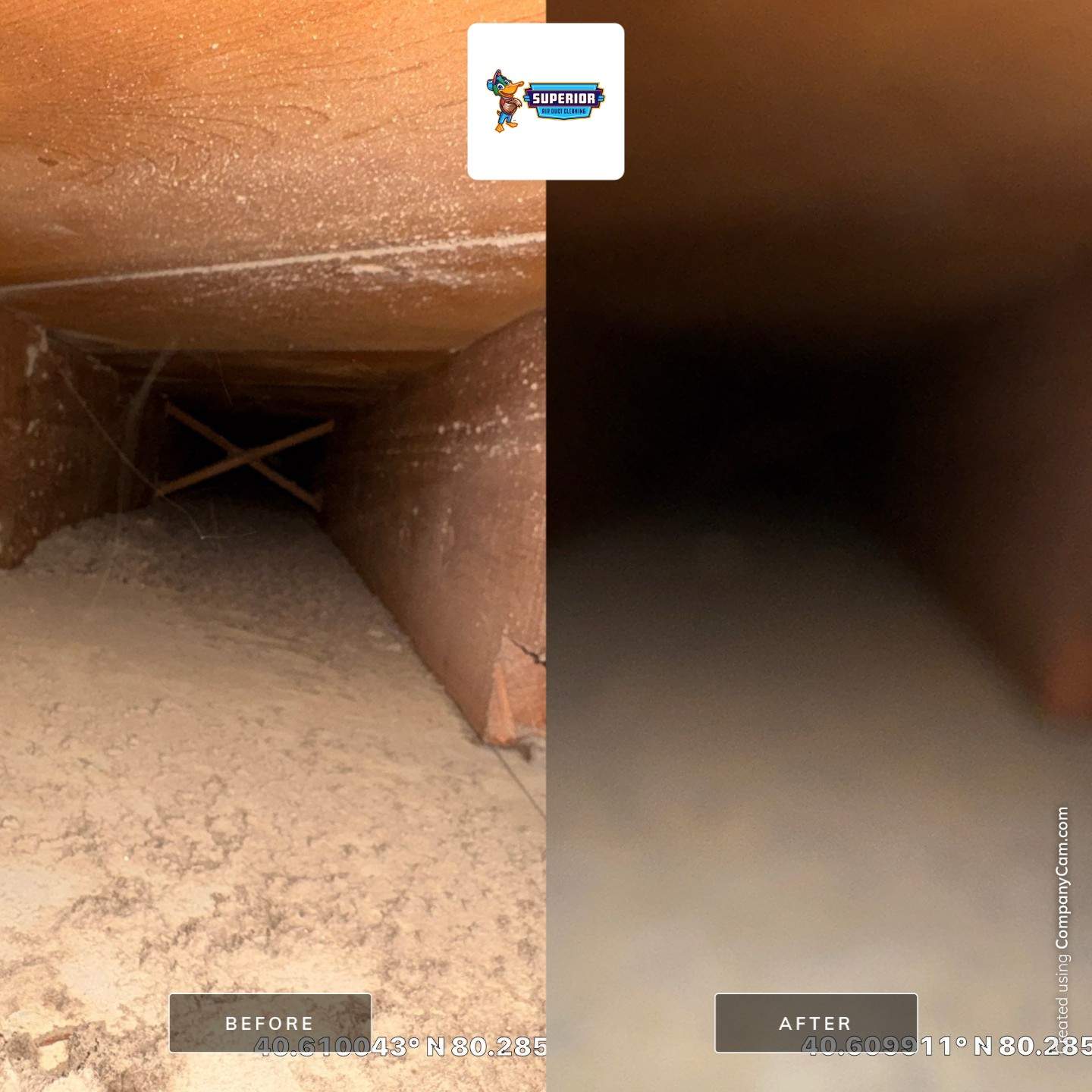 Air Duct Cleaning With a Vacuum Truck in Aliquippa, PA by Superior Air Duct Cleaning