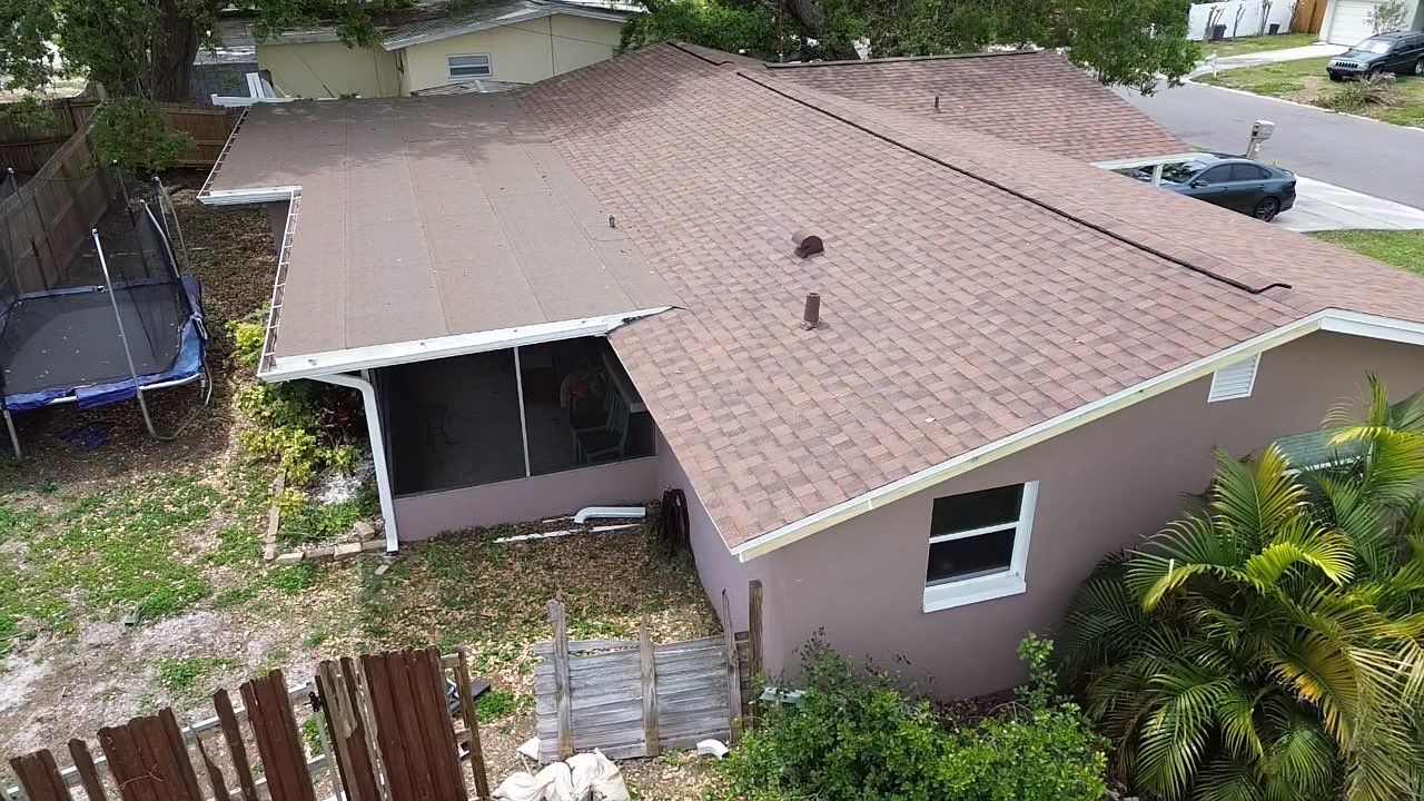 Roof replacement in Clearwater, FL. by Steadfast Roofing 