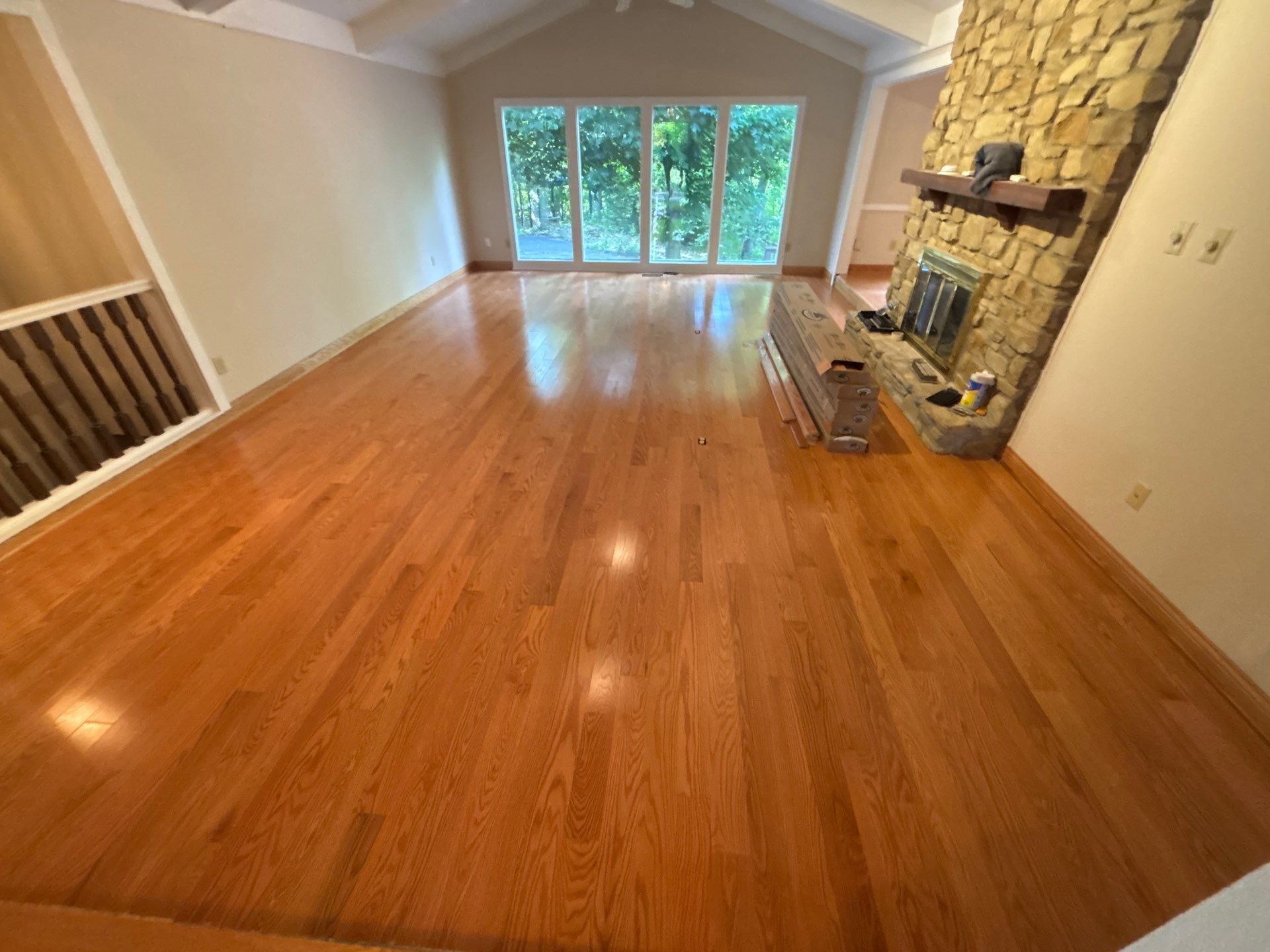 Natural Hardwood Flooring Installation and Professional Subfloor Preparation in Indianapolis by Brothers Floor Covering INC.