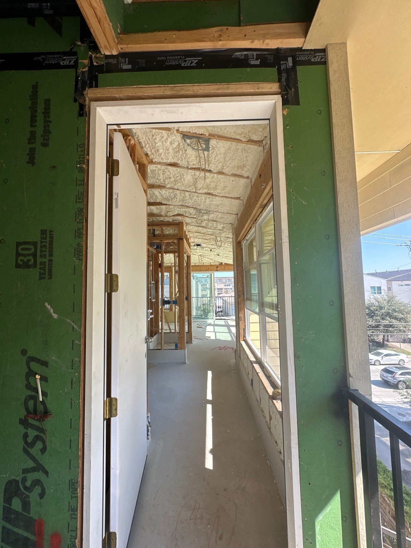🏢 Full Foam Envelope on This Dallas Multi-Family Build by Apex Insulation Solutions