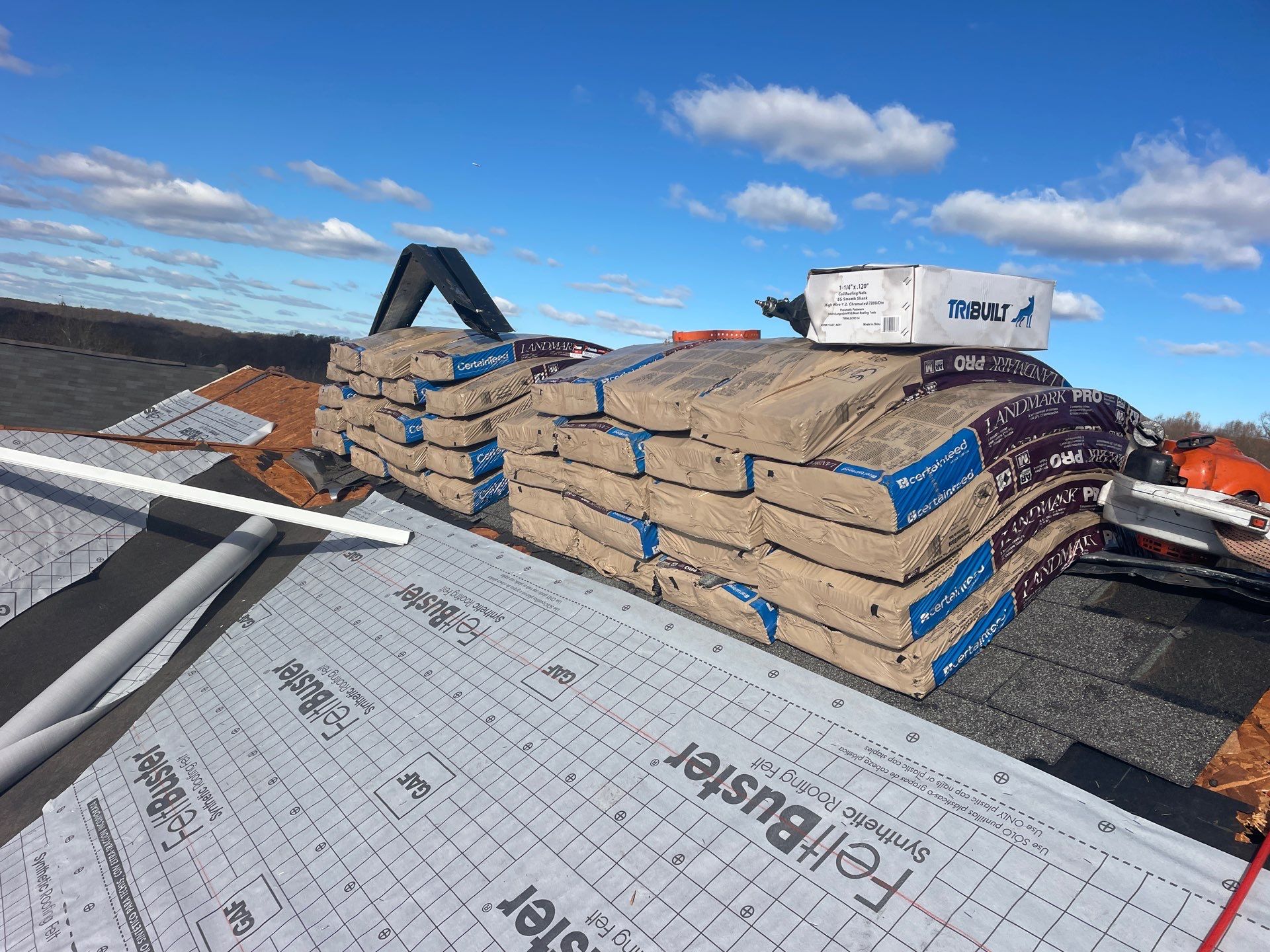 Residential Roofing Installation using GAF by ARHT Home Solutions 