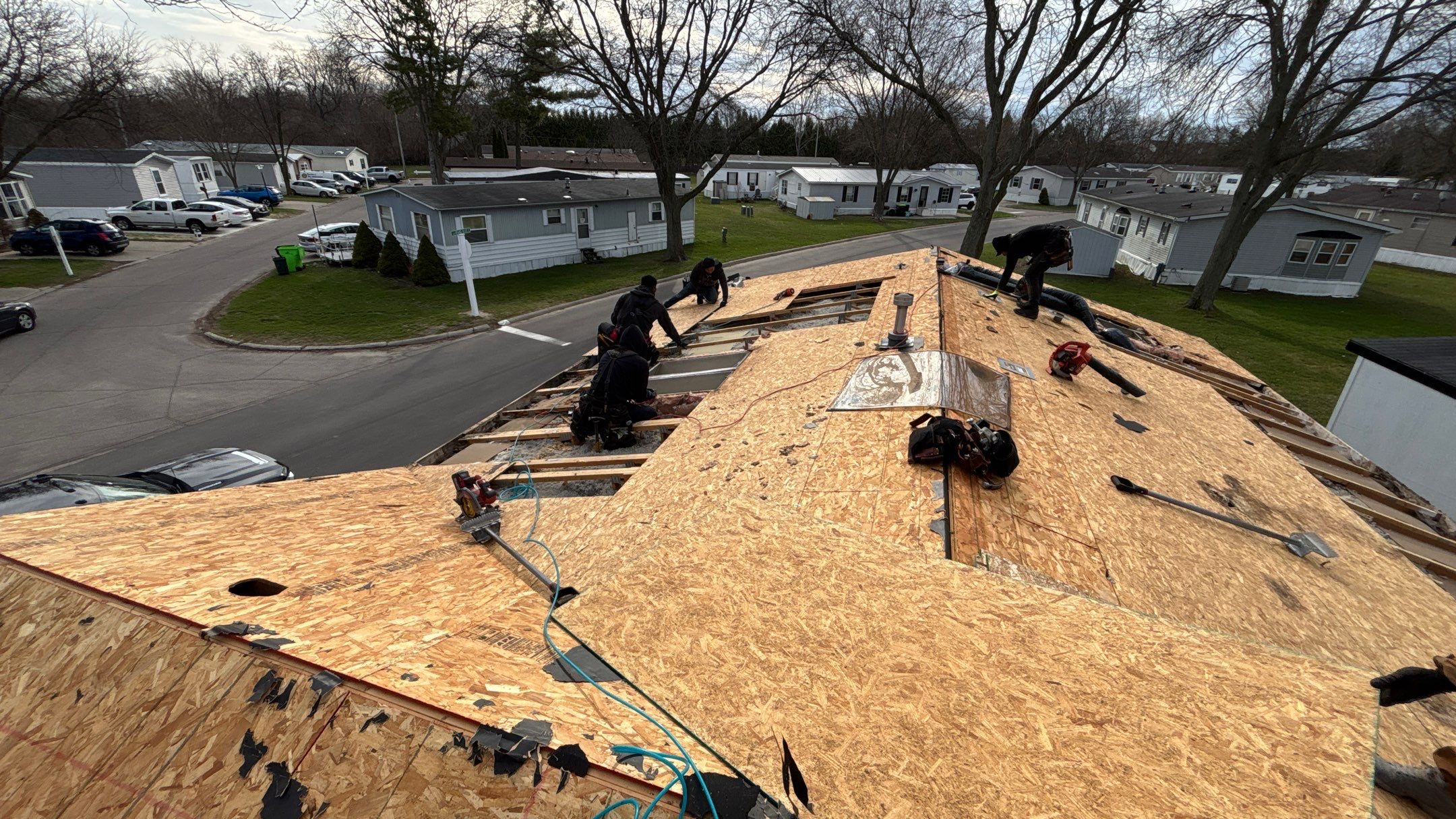 Roof Replacement using Owens Corning Sierra Gray by 180 Contractors