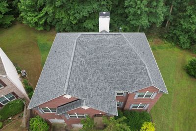 Residential Roof Replacement using Owens Corning Estate Gray