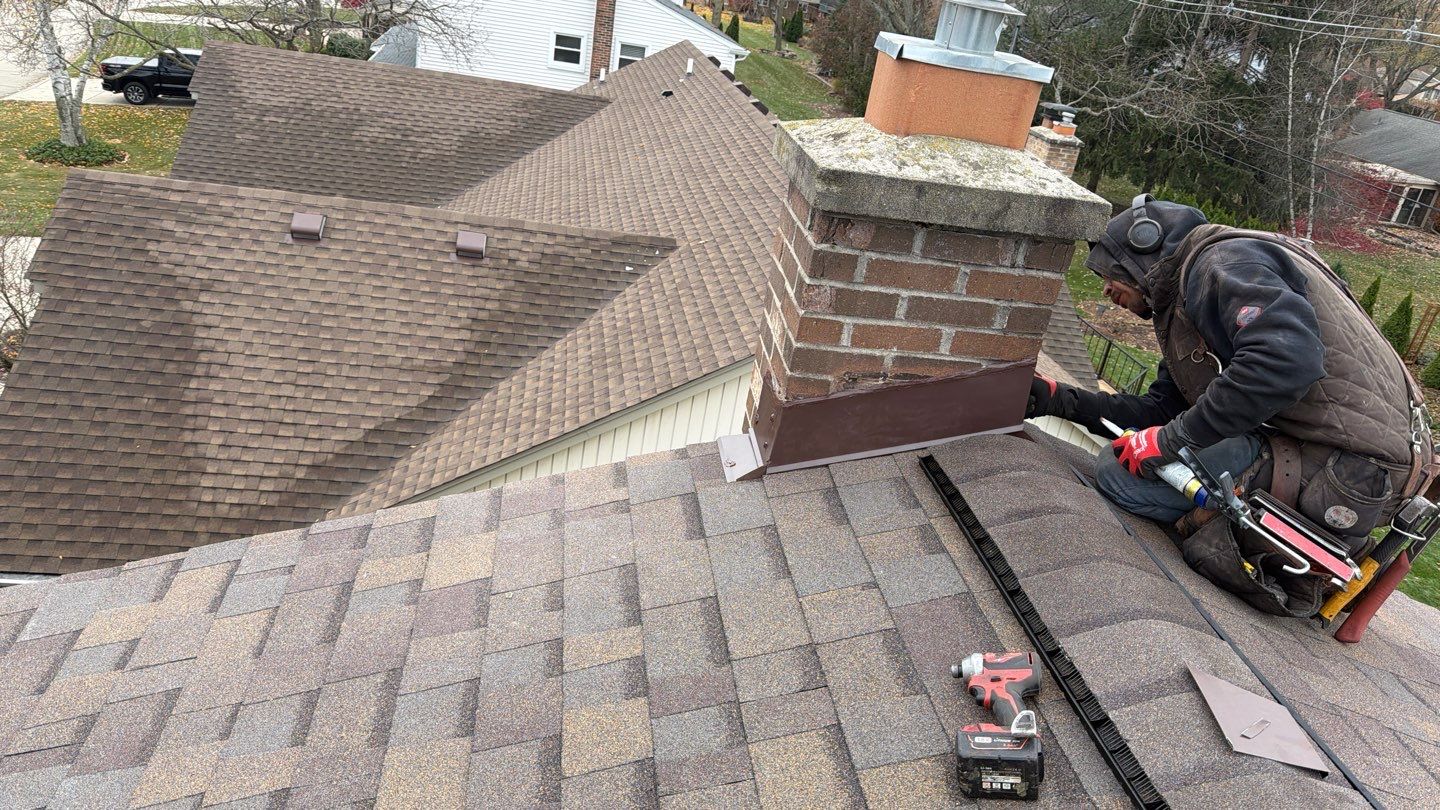 Roof Replacement using Owens Corning Teak by 180 Contractors
