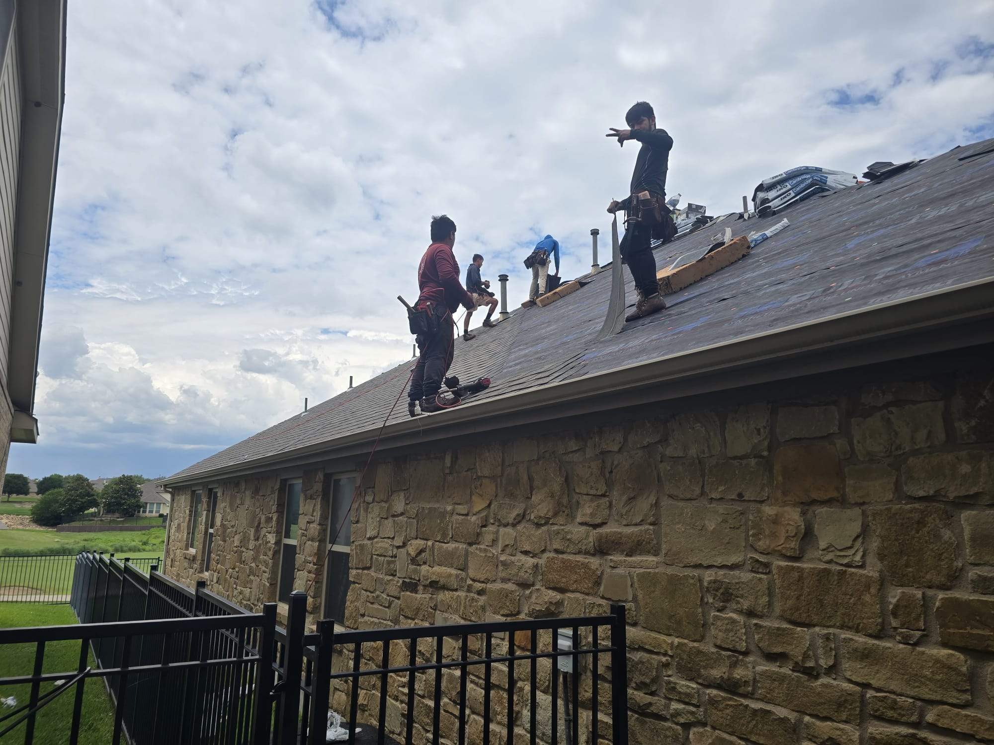 Comprehensive Residential Roofing Replacement and Gutter Restoration in Round Rock by Caliber Restoration LLC