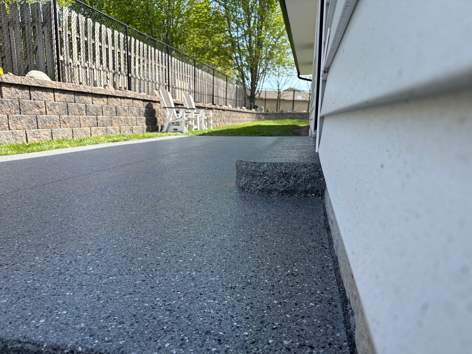 Indianola Porch Transformation by Revival Concrete Coatings