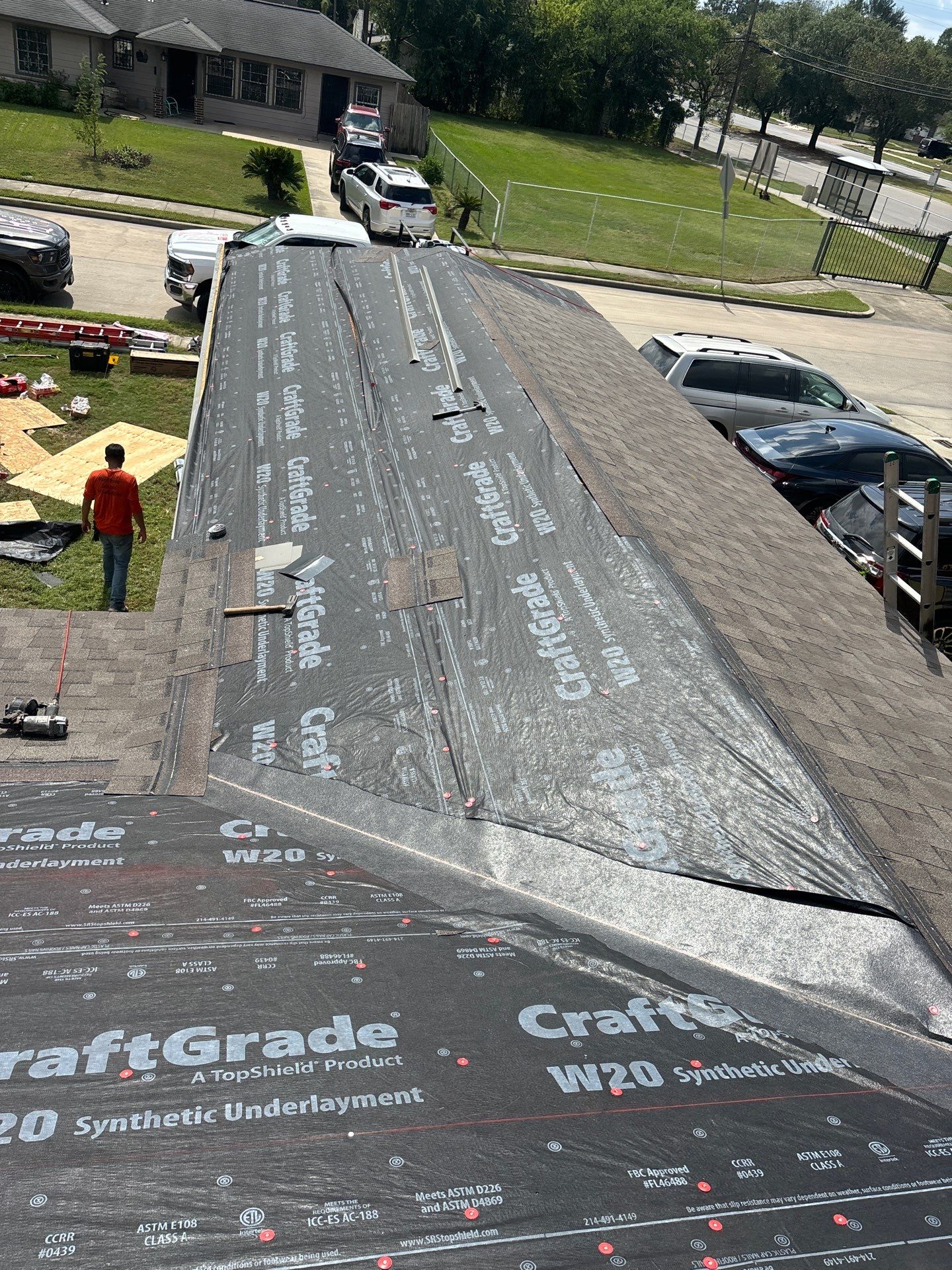 Residential Roofing Repair using Owen's Corning Duration (Lifetime) Shingles by Roof Repair Company