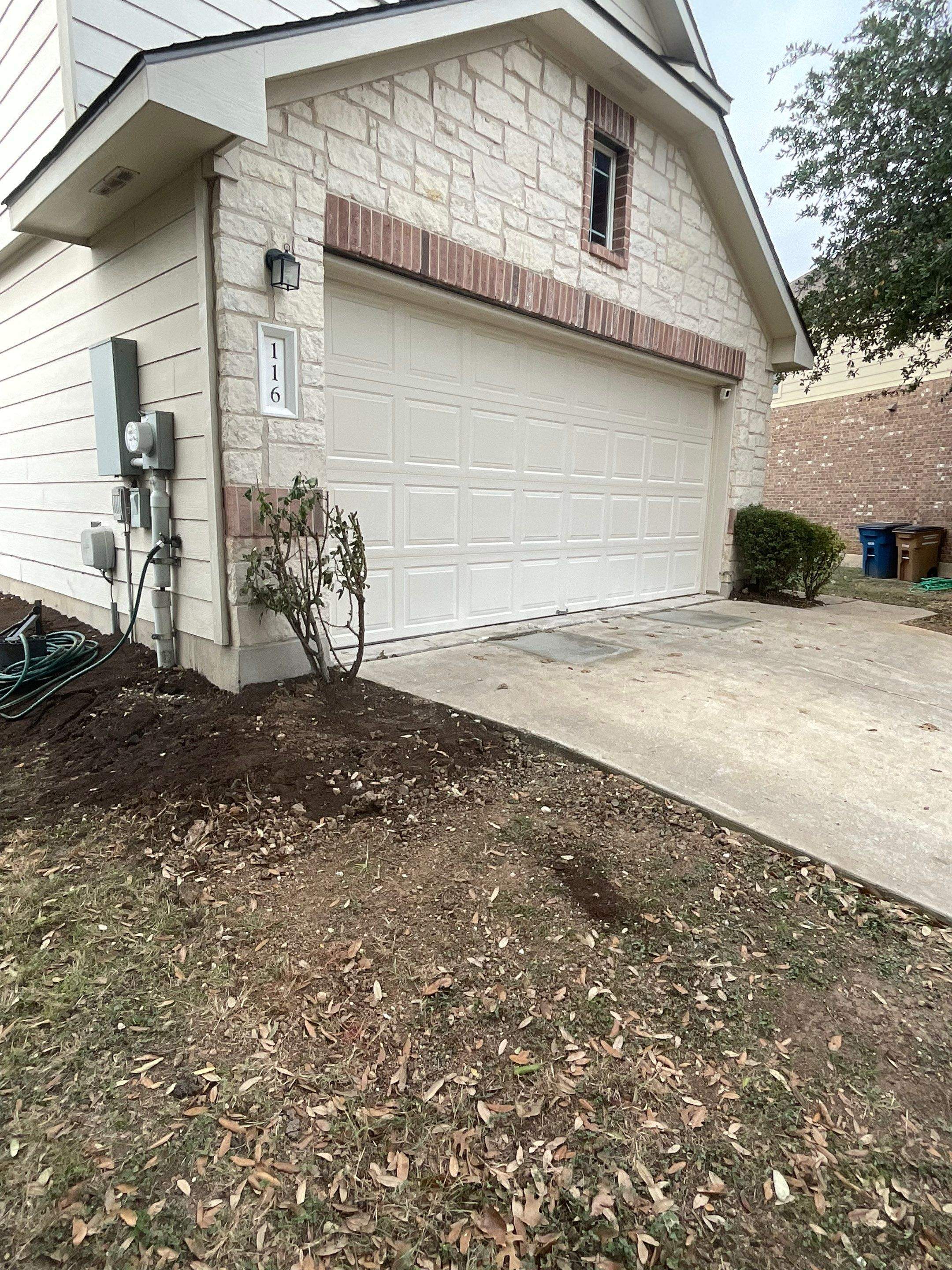 Horizontal Siding Replacement and Concrete Patio Installation in Lincoln by CompanyCam