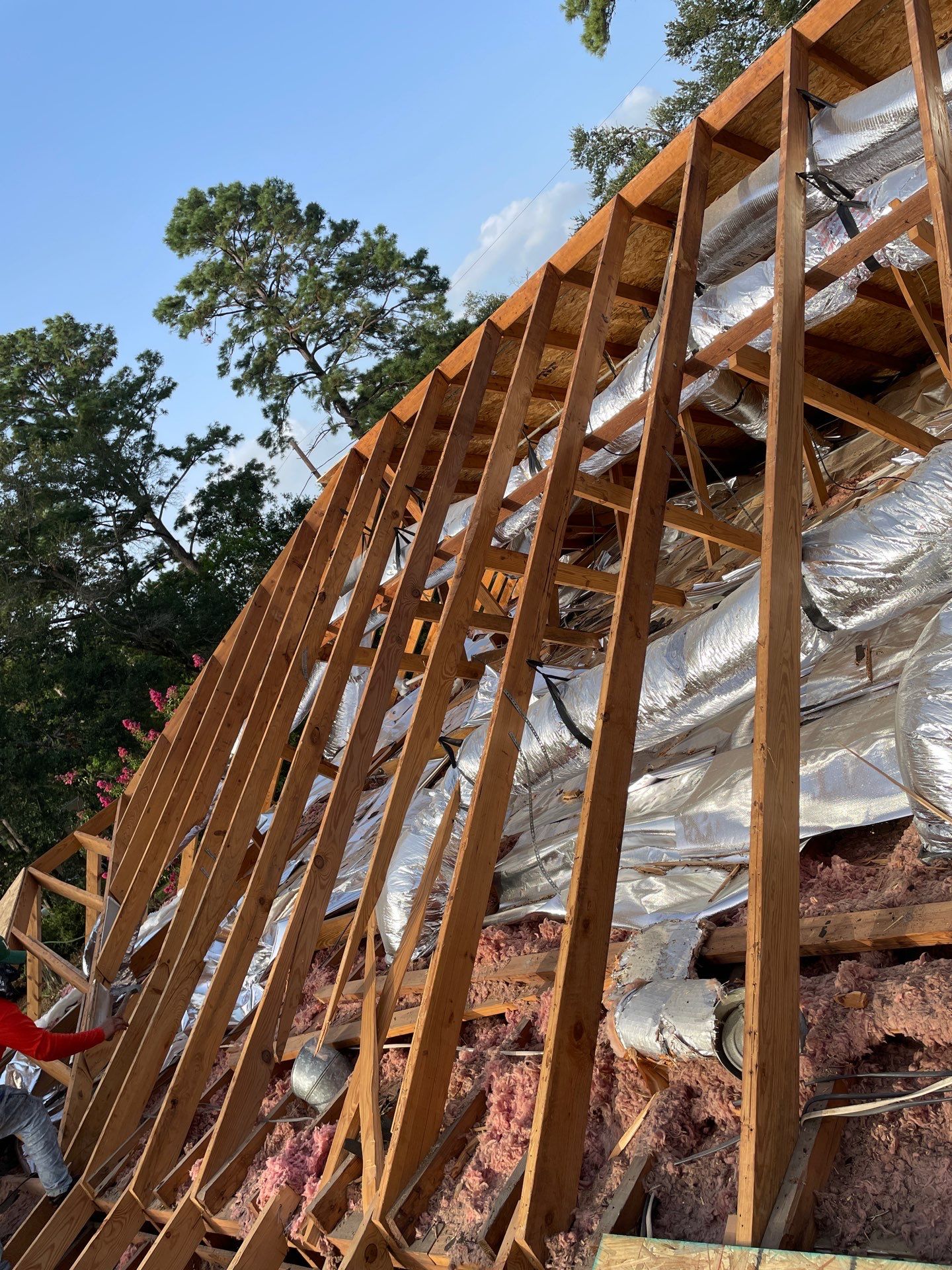 Residential Roofing Installation using Owen's Corning Duration (Lifetime) Shingles by Roof Repair Company