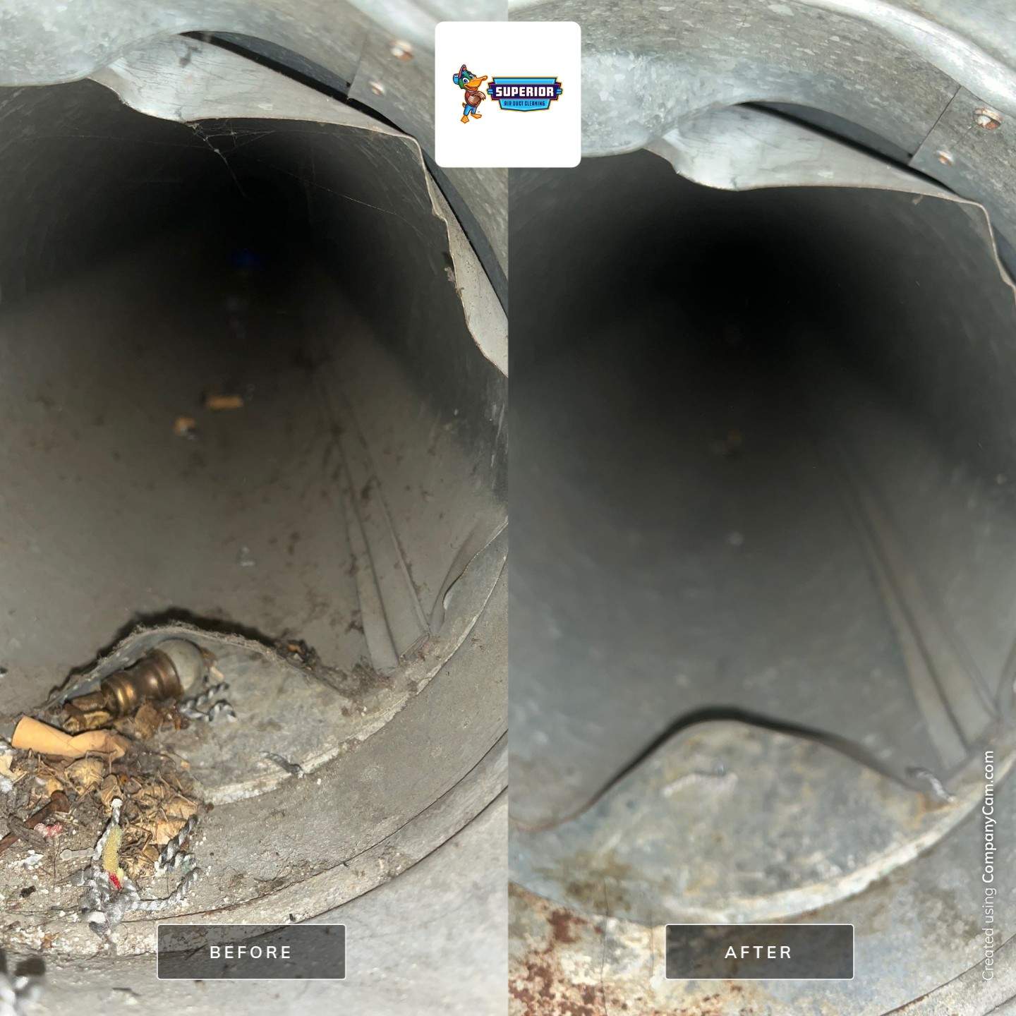 Air Duct Cleaning With a Vacuum Truck in Wampum, PA by Superior Air Duct Cleaning