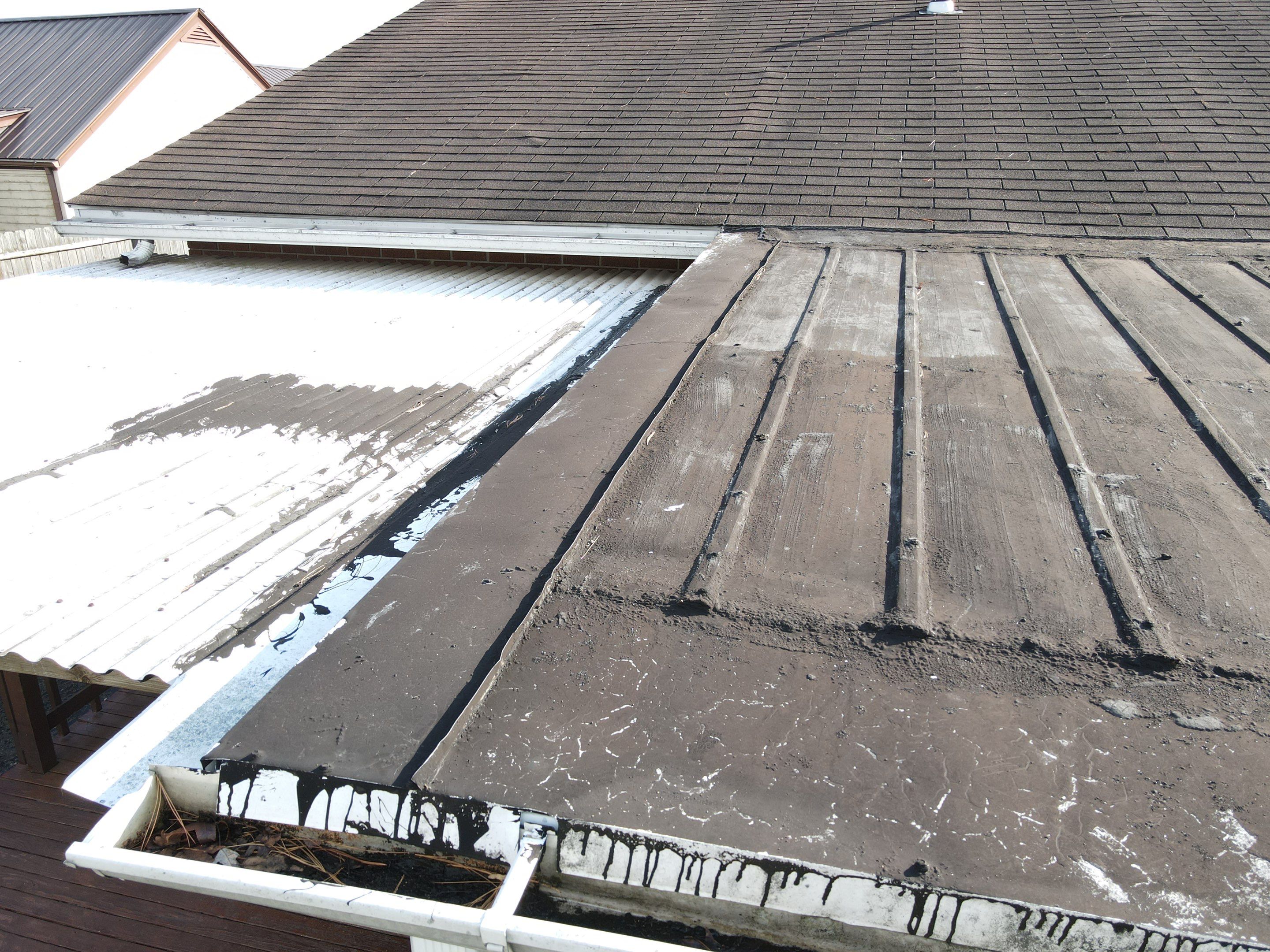 Residential Roofing Installation using Perfromance Panel Metal - Black by RoofX 