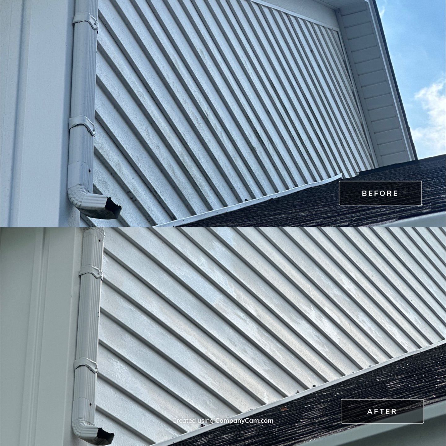 Project in St. Charles by Simmons Power & Soft Washing