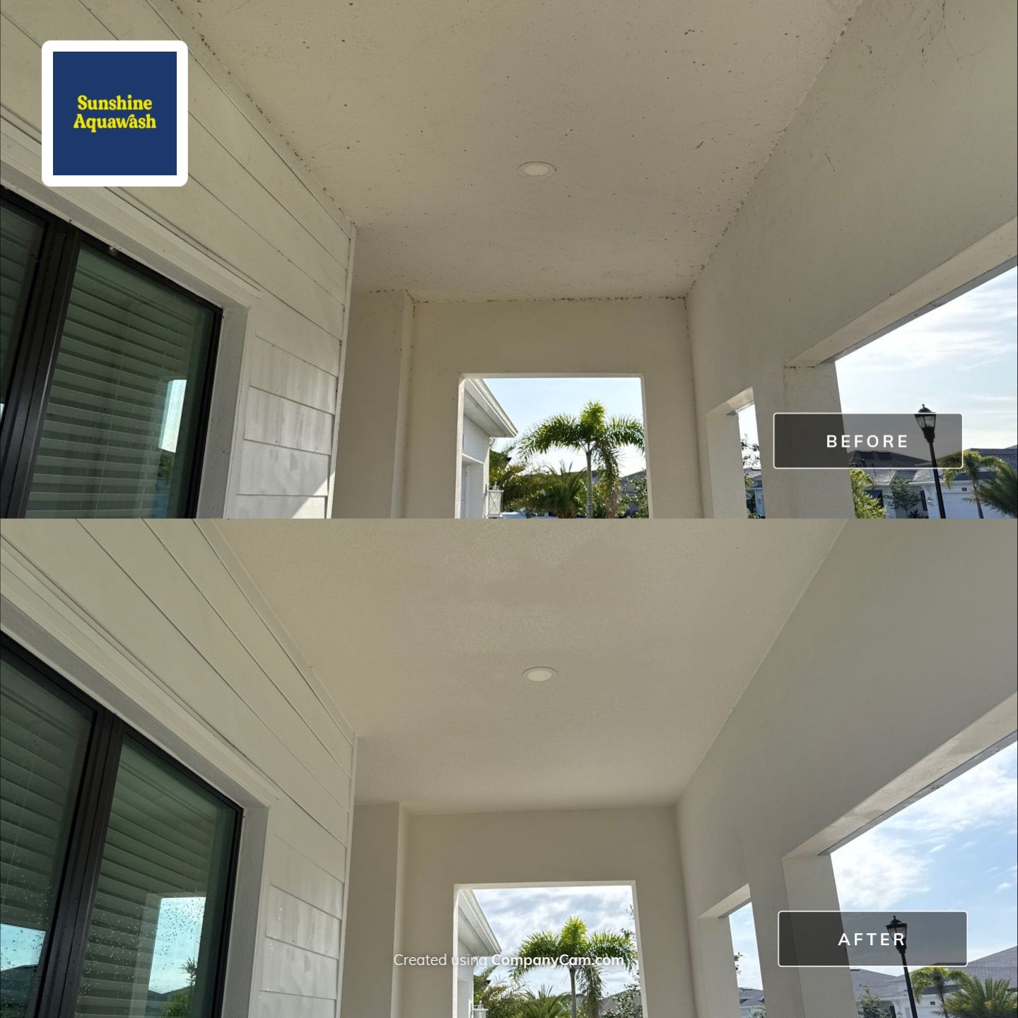 Spider Web Removal, House Wash & Lanai Cleaning in Apollo Beach, FL by Sunshine AquaWash