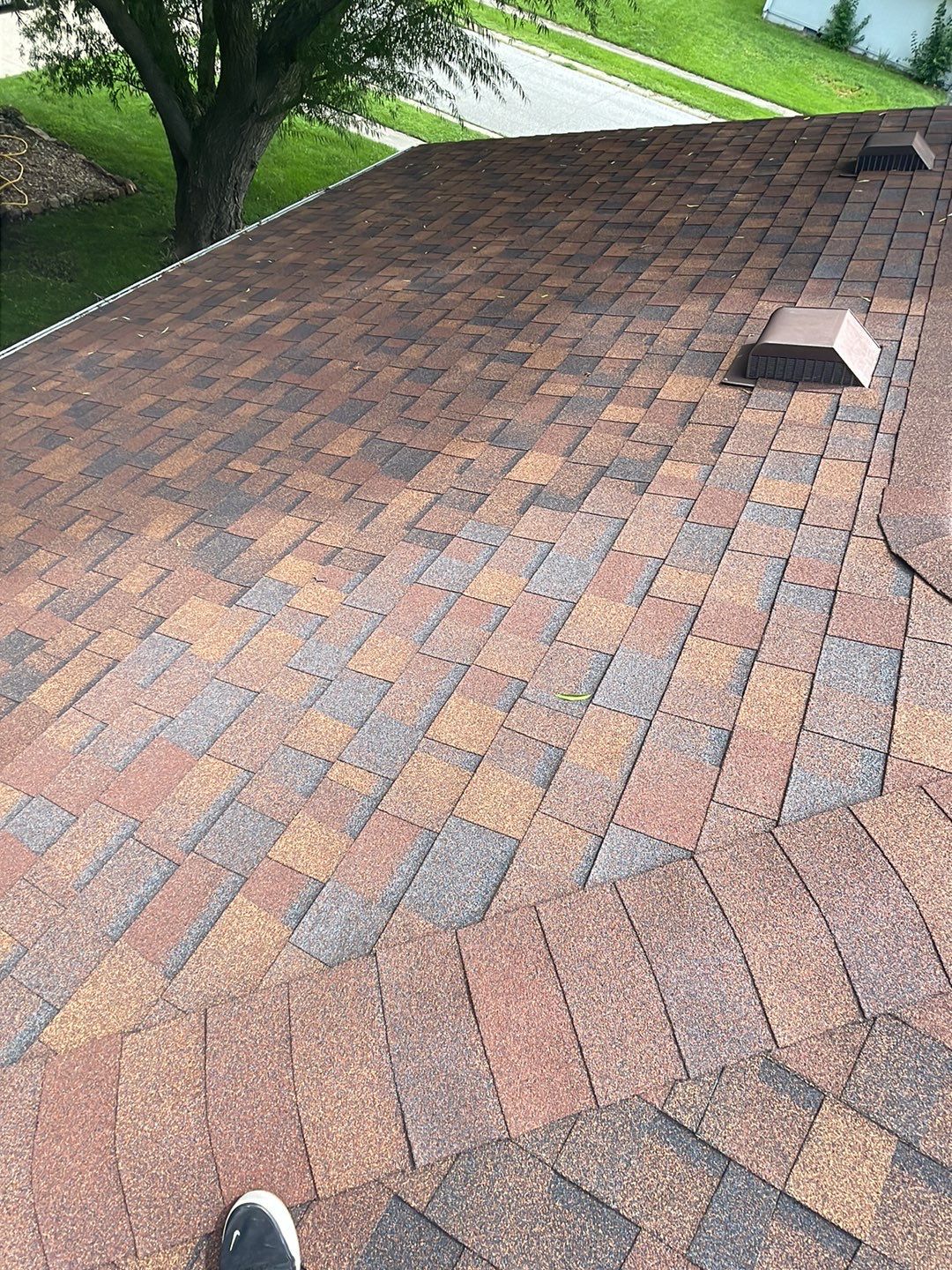 Residential Roofing Installation using IKO Dynasty by EEC Windows, Siding & Roofing