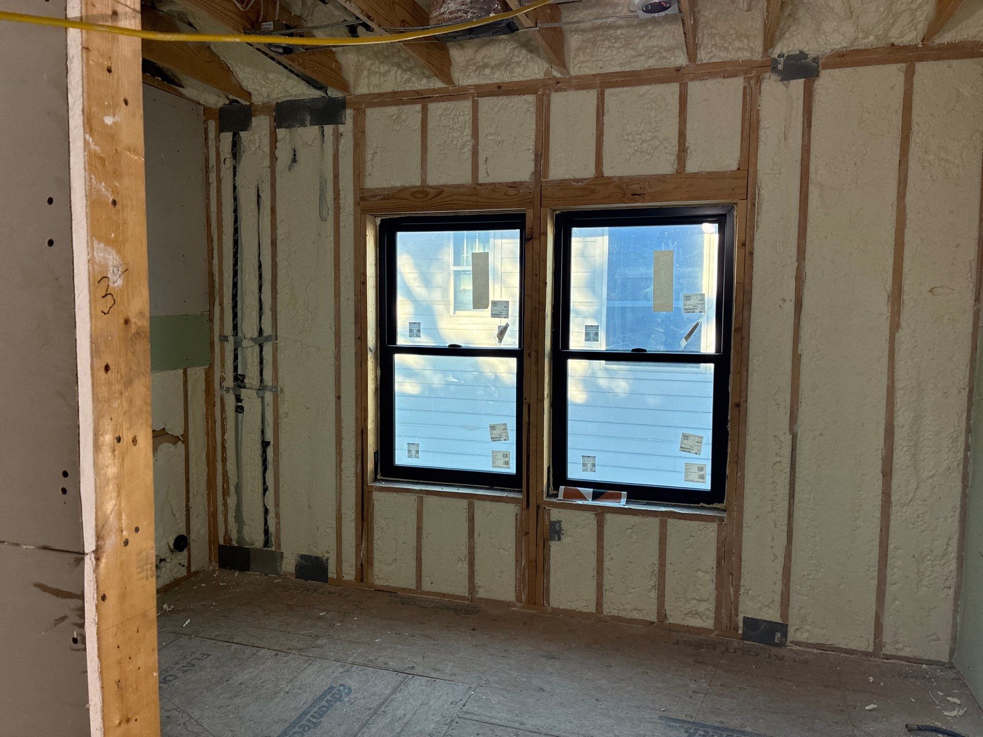 Fully encapsulated Dallas custom home  by Apex Insulation Solutions