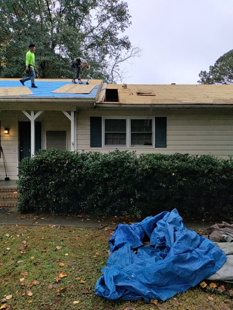 Residential Roofing Installation using Owens Corning by Inspector Roofing and Restoration