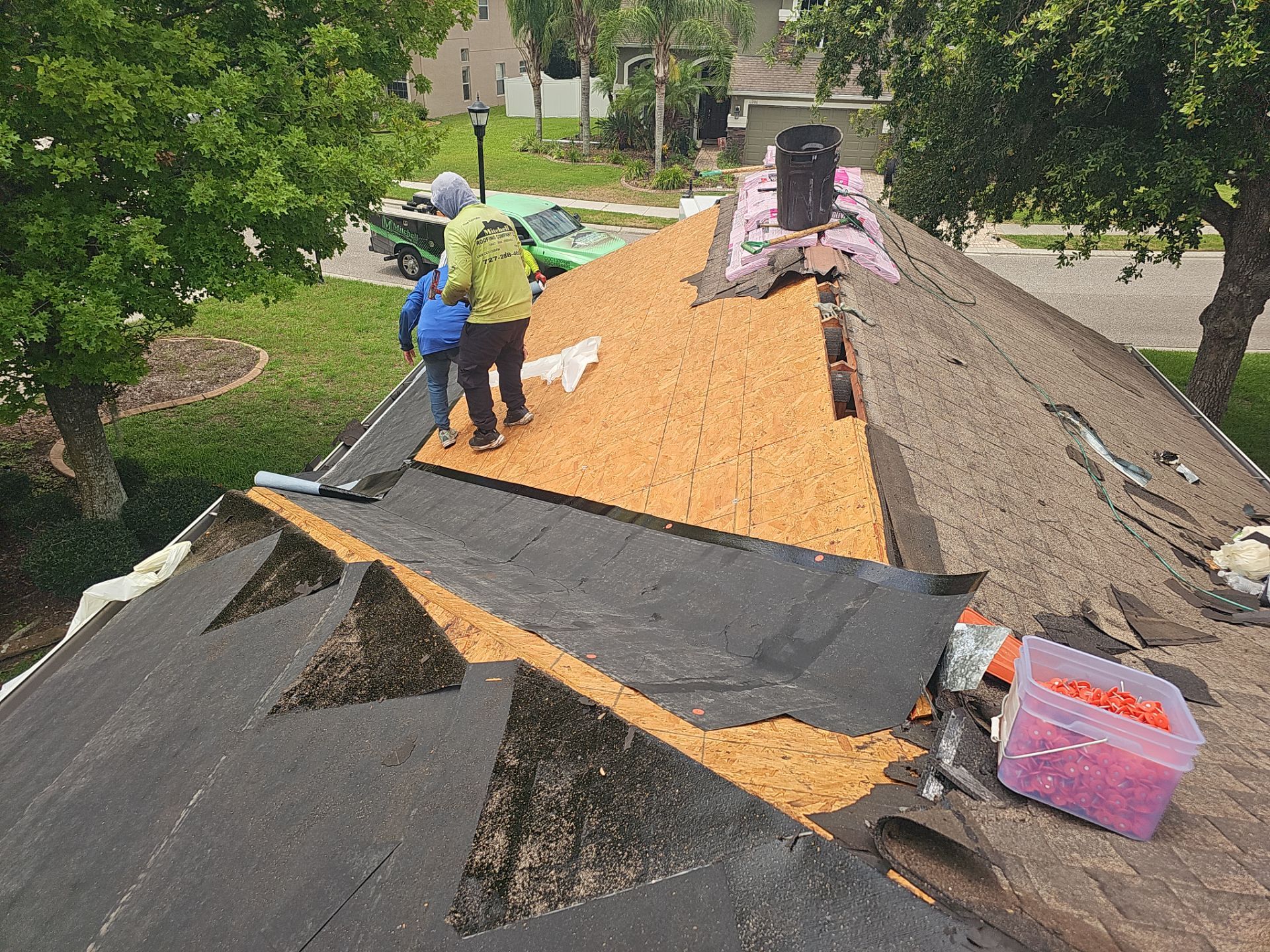Project in New Port Richey 34654 by Mitchell Roofing Company LLC 